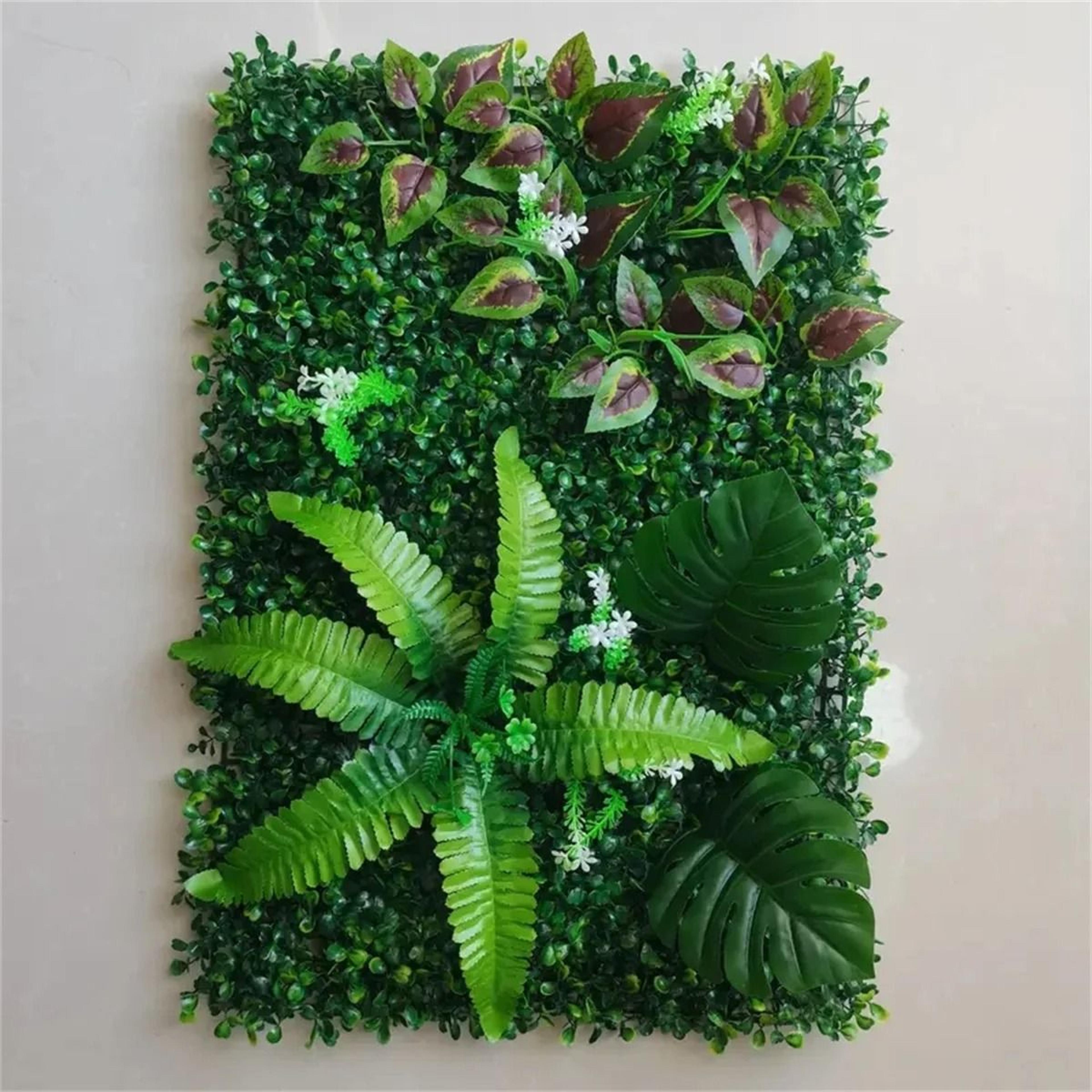 artificial green plant wall panels for indoor and outdoor decor