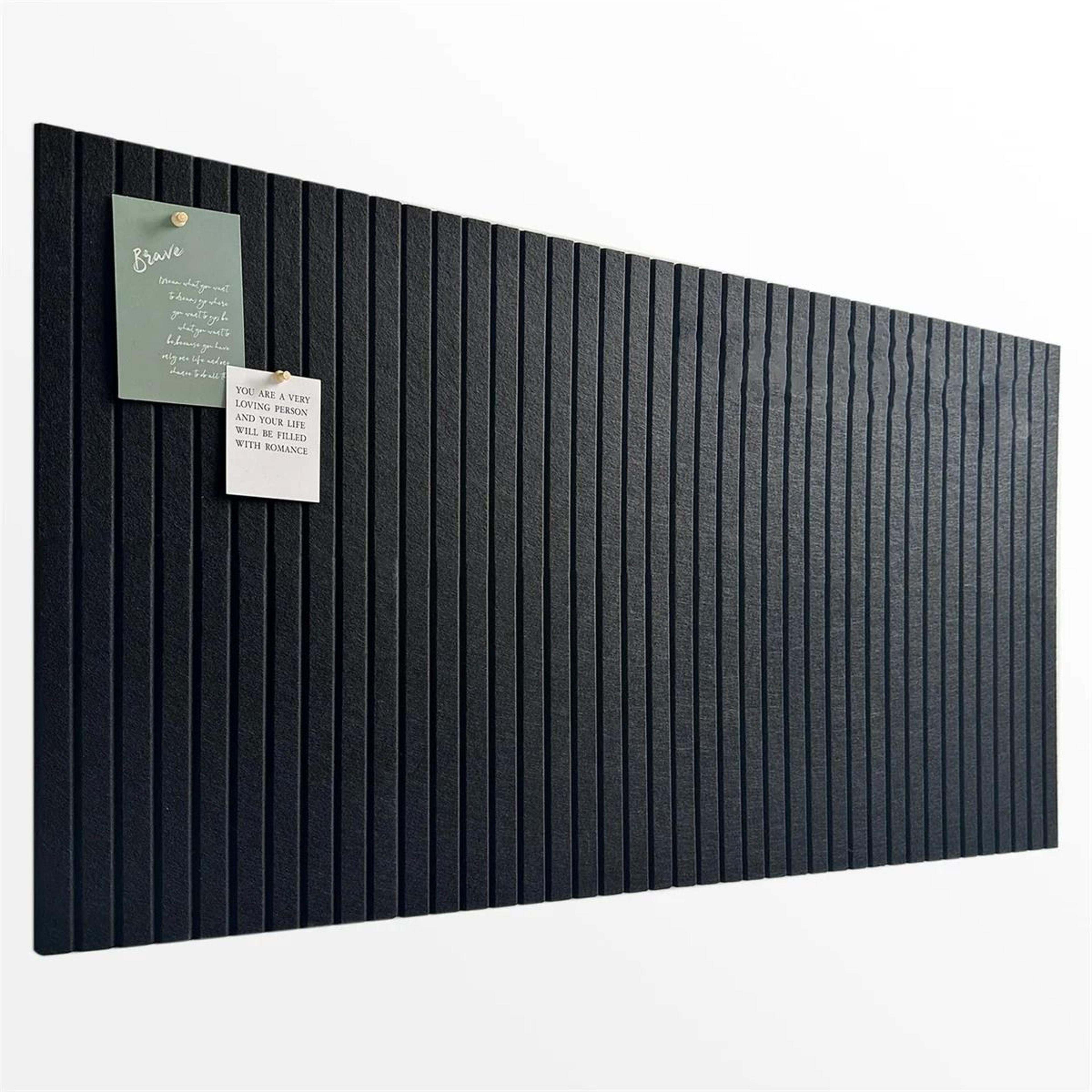 black felt bulletin board tiles for office wall