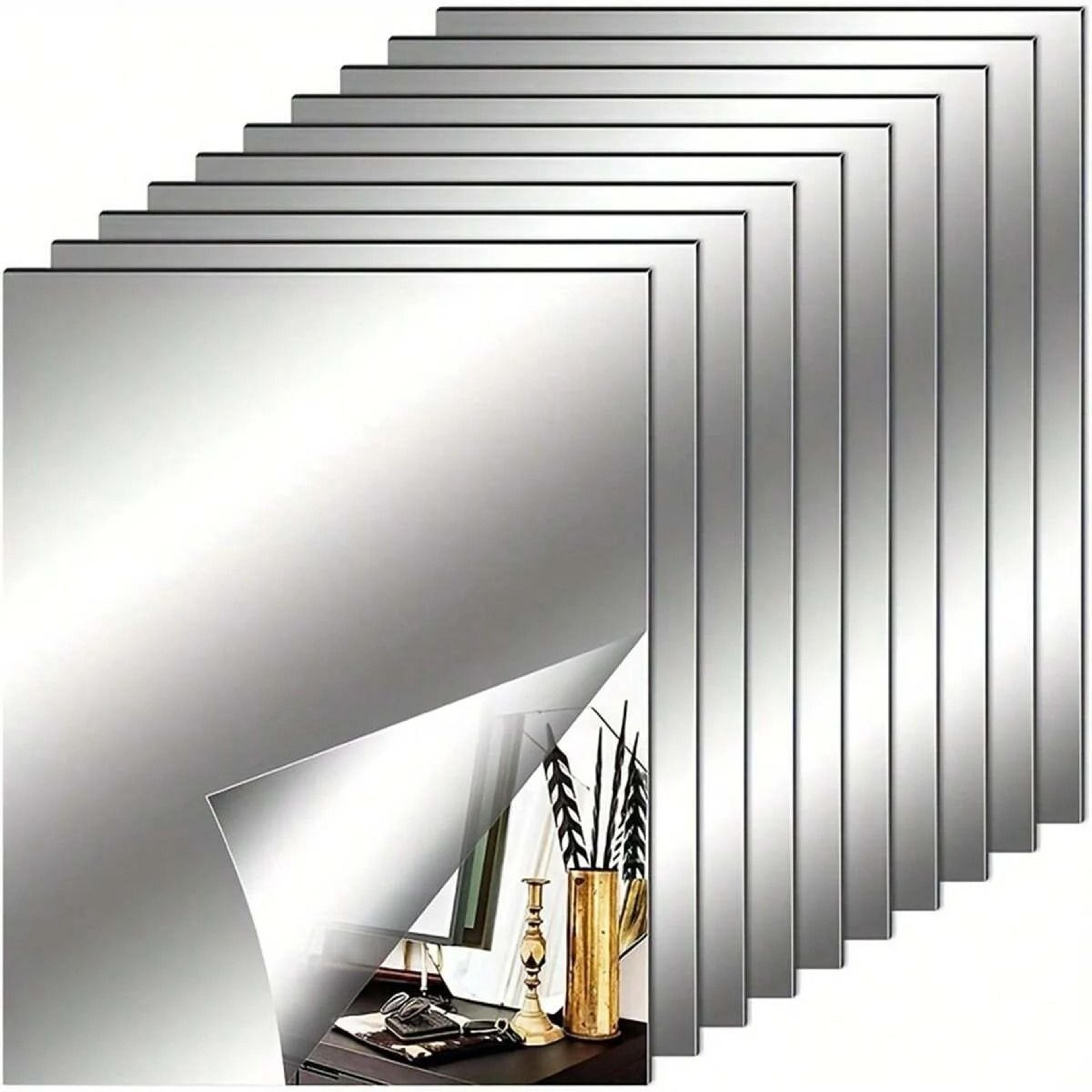 self adhesive acrylic mirror wall stickers