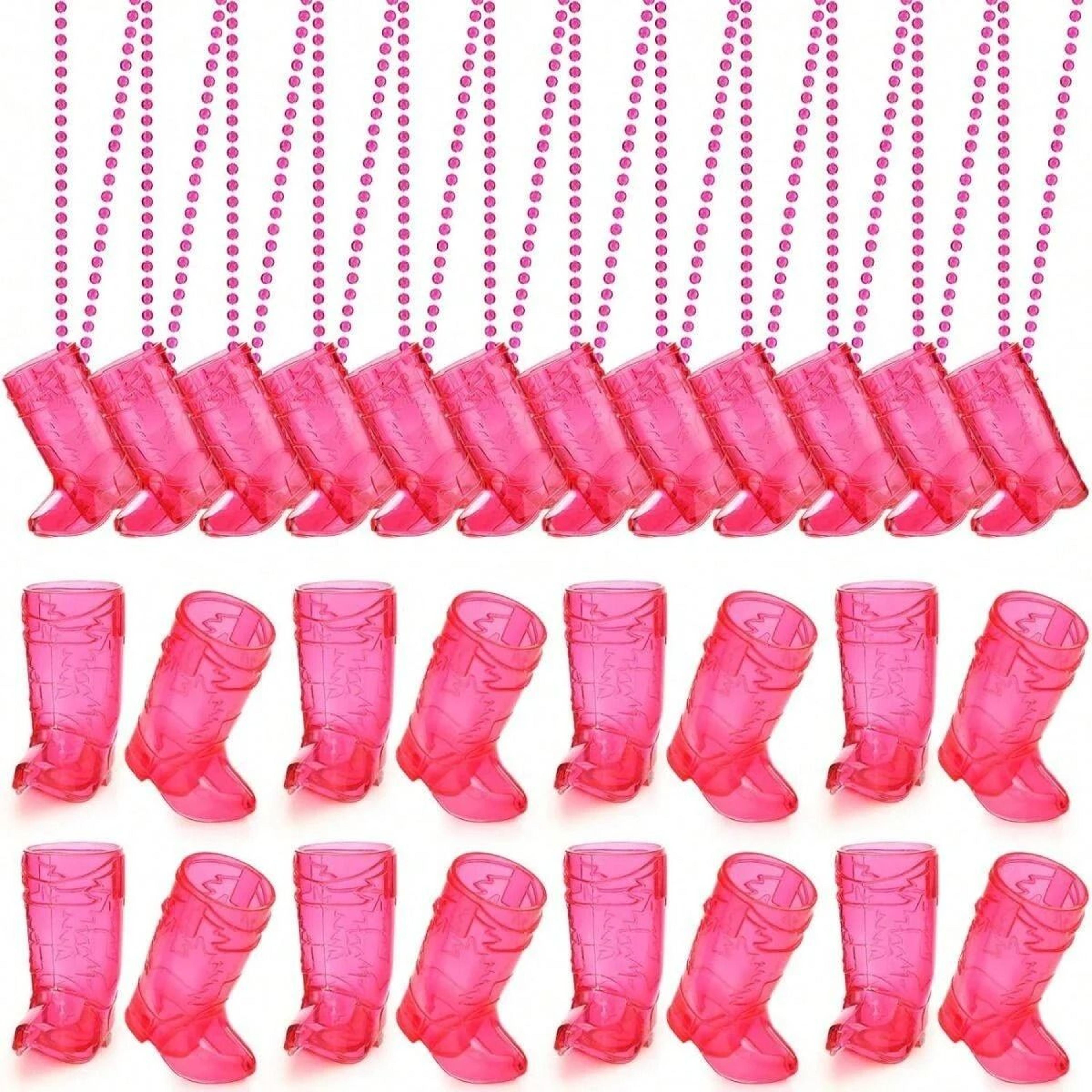 cowboy boot shot glass necklace party cups