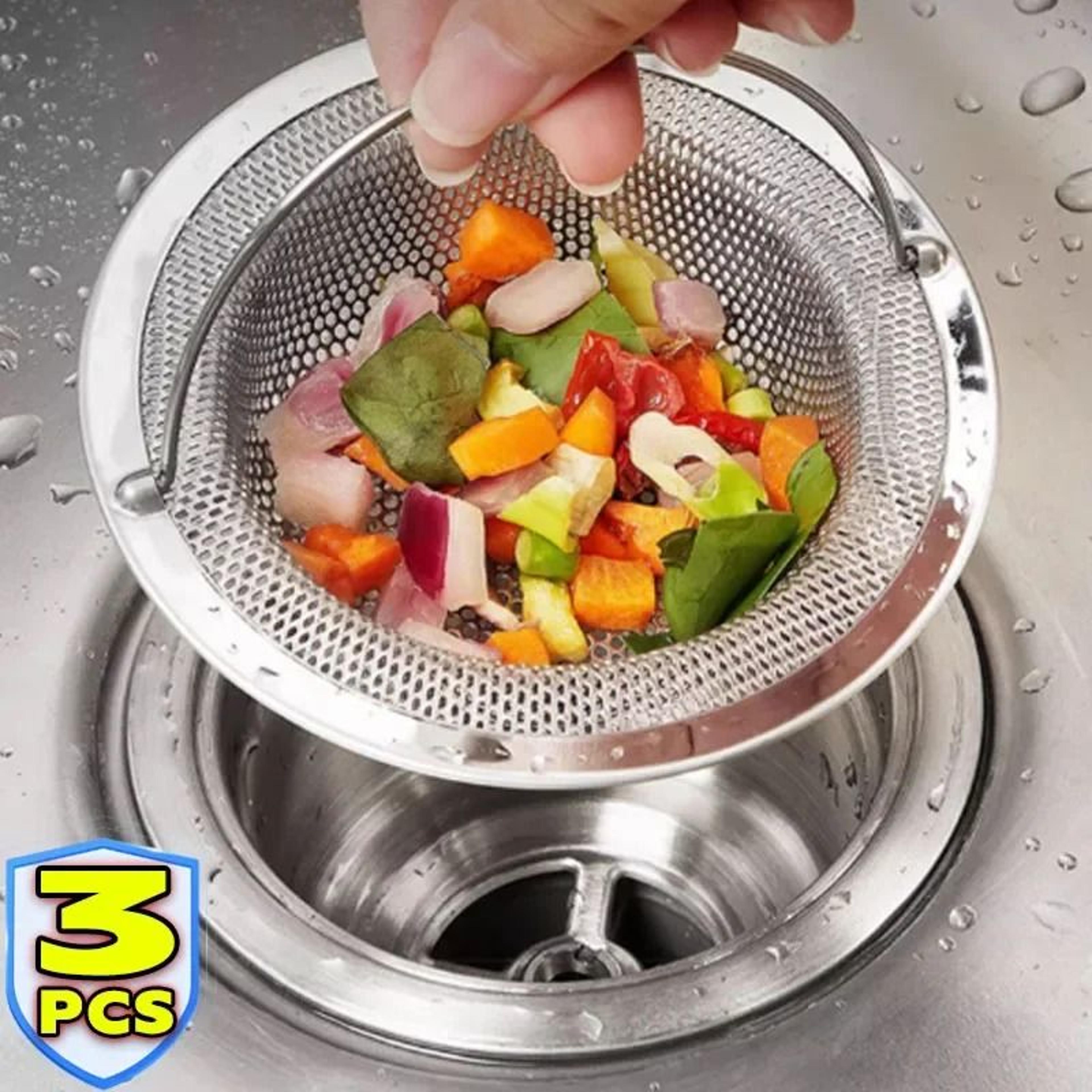 stainless steel sink strainer basket