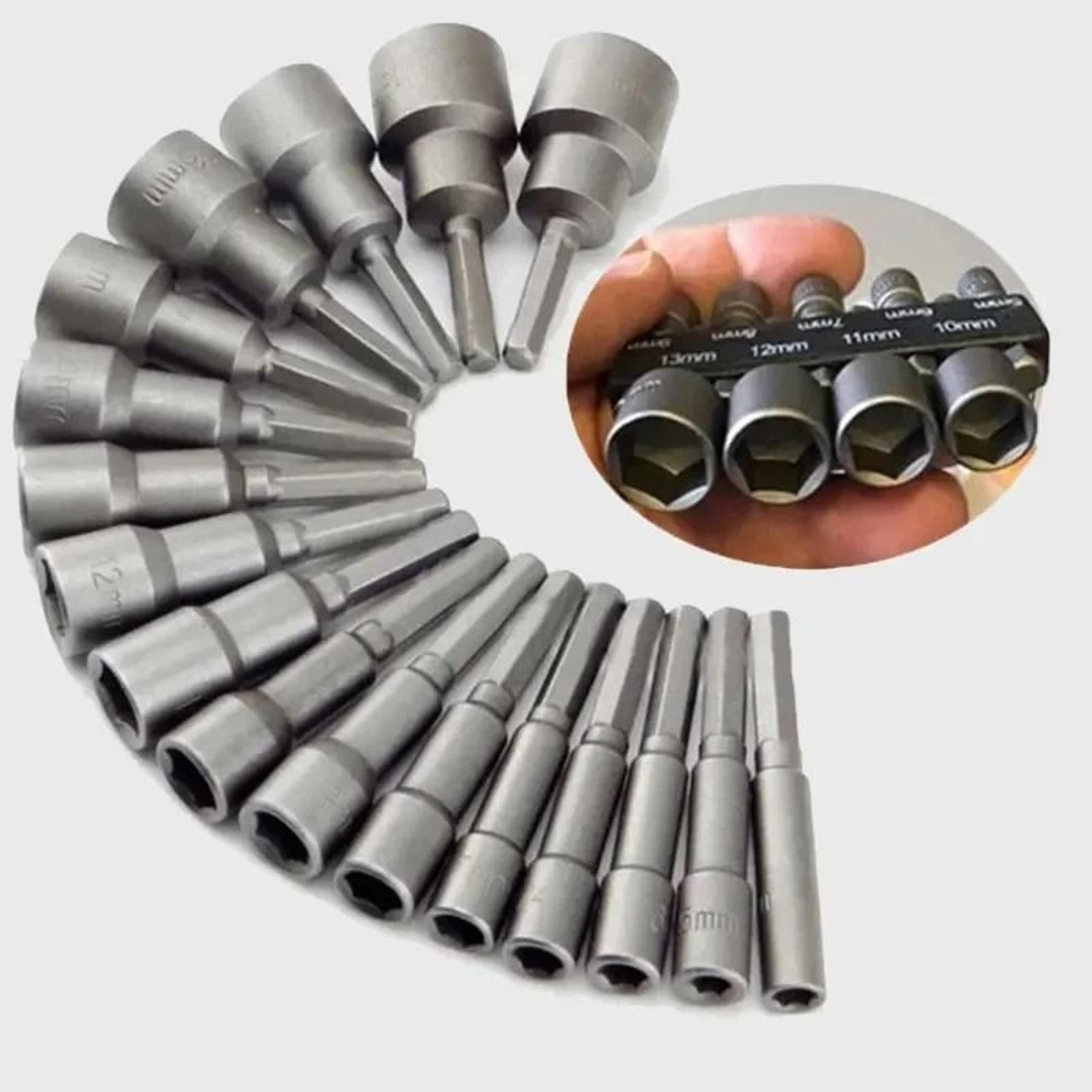 metric nut driver socket set