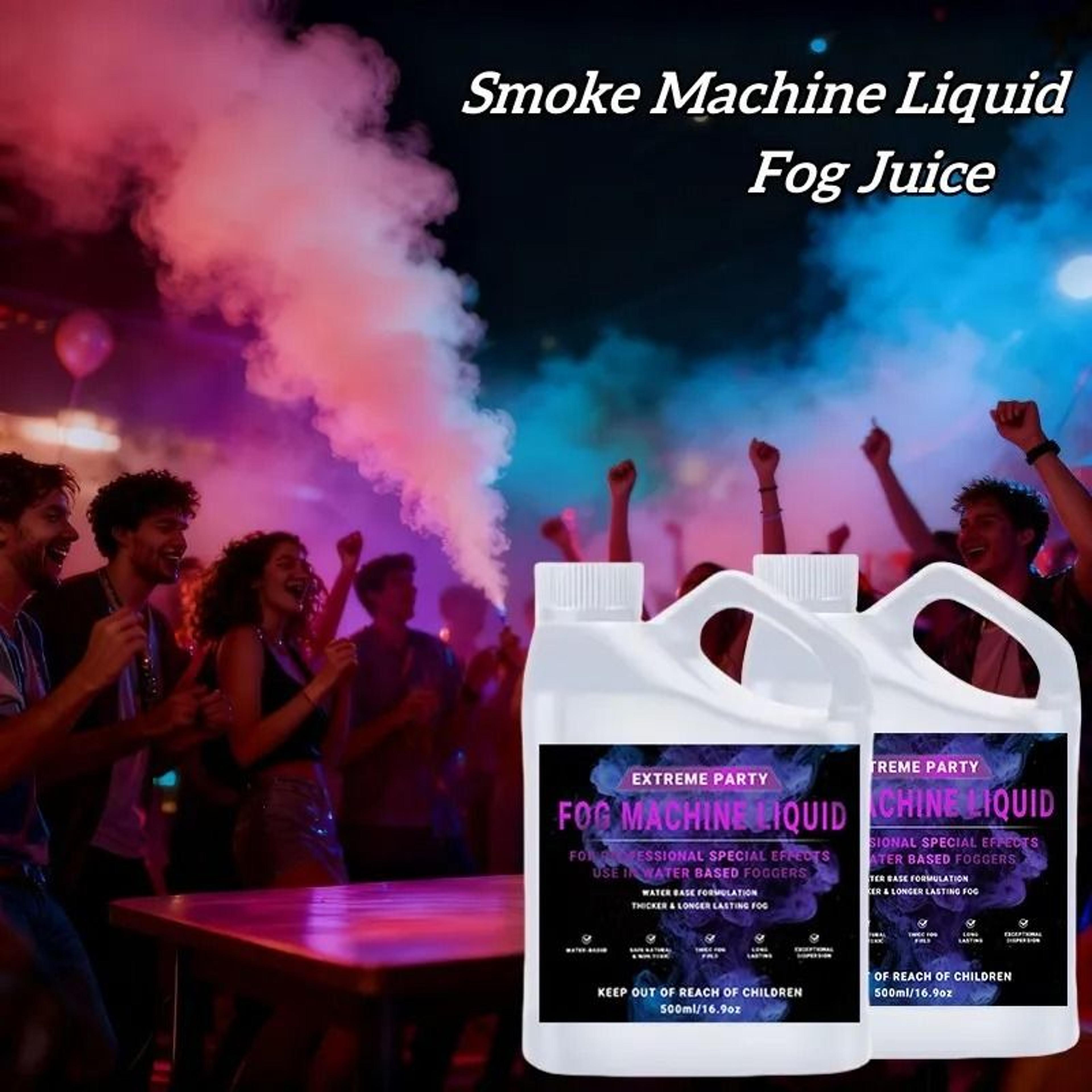 water based smoke machine fog liquid