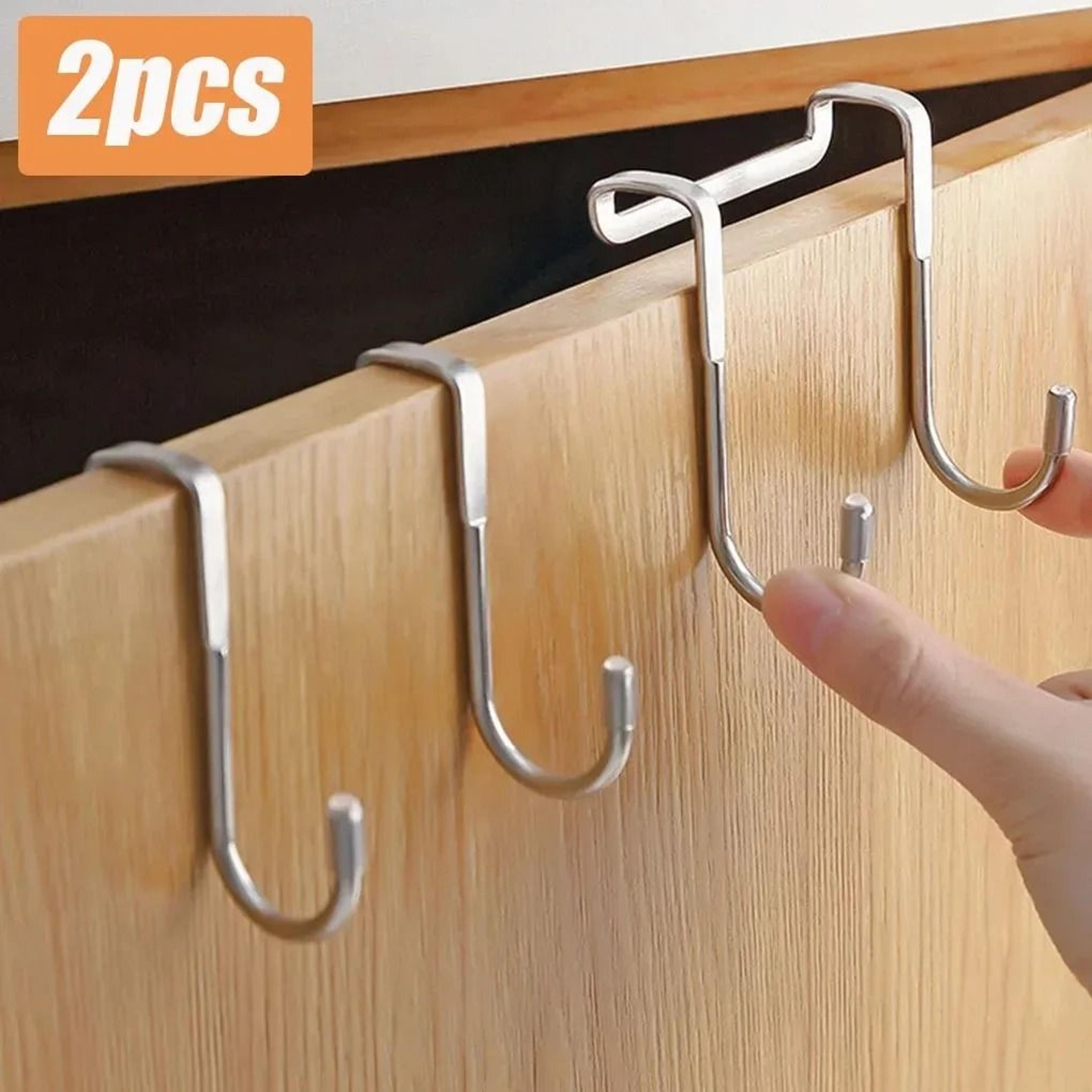 stainless steel s hooks for kitchen bathroom cabinet storage