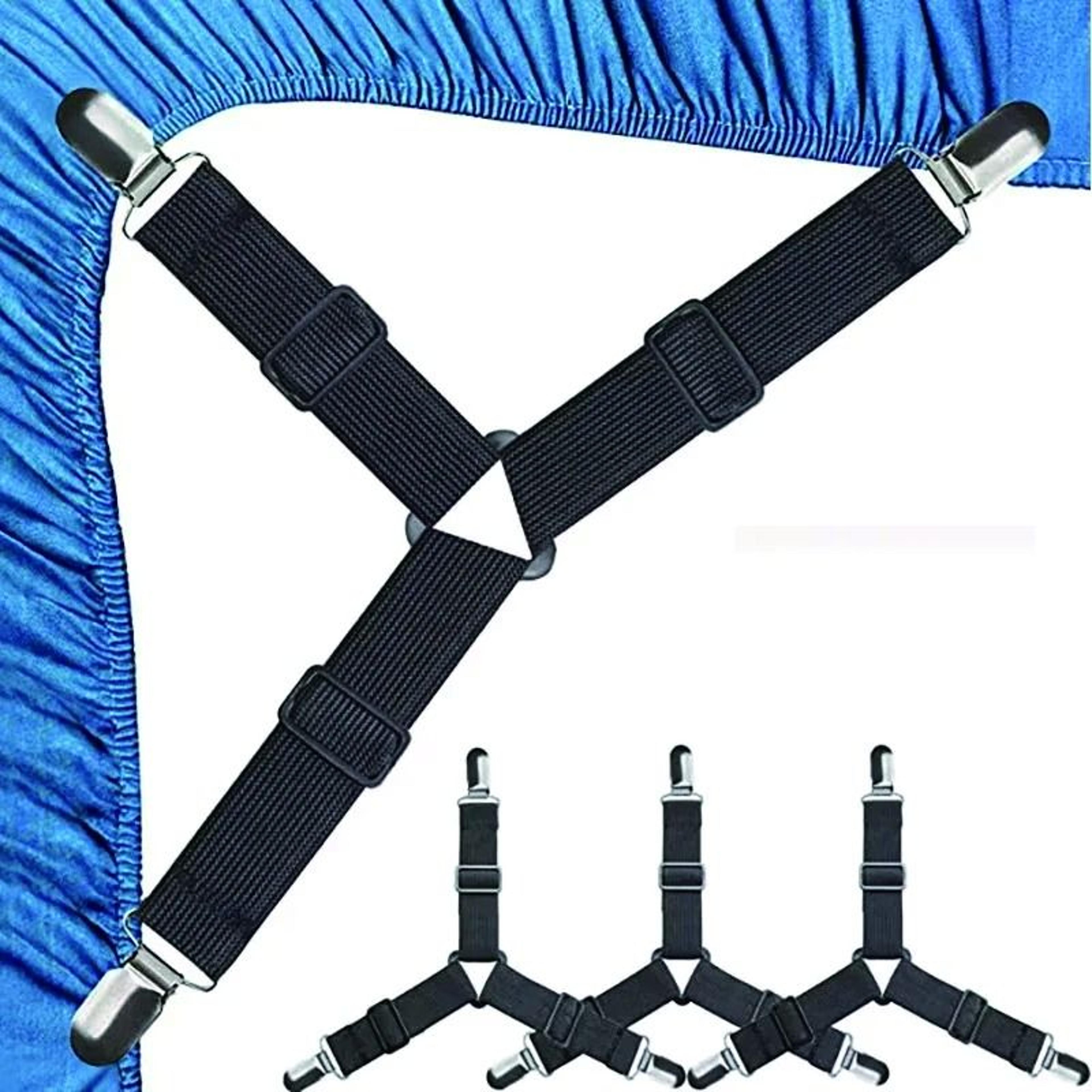 invisible bed sheet corner tightener clips heavy duty mattress sheet fasteners