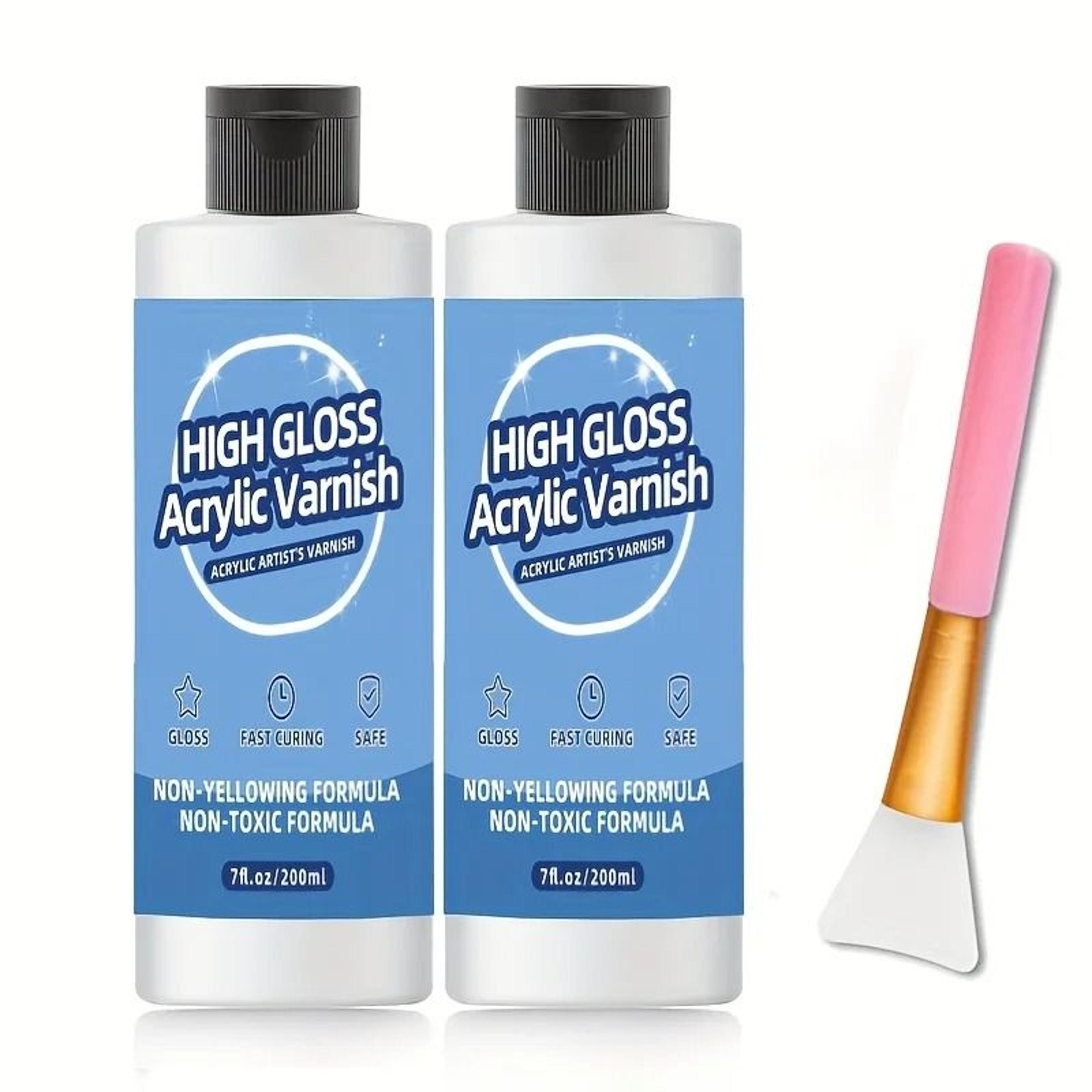 high gloss acrylic varnish for painting and art protection
