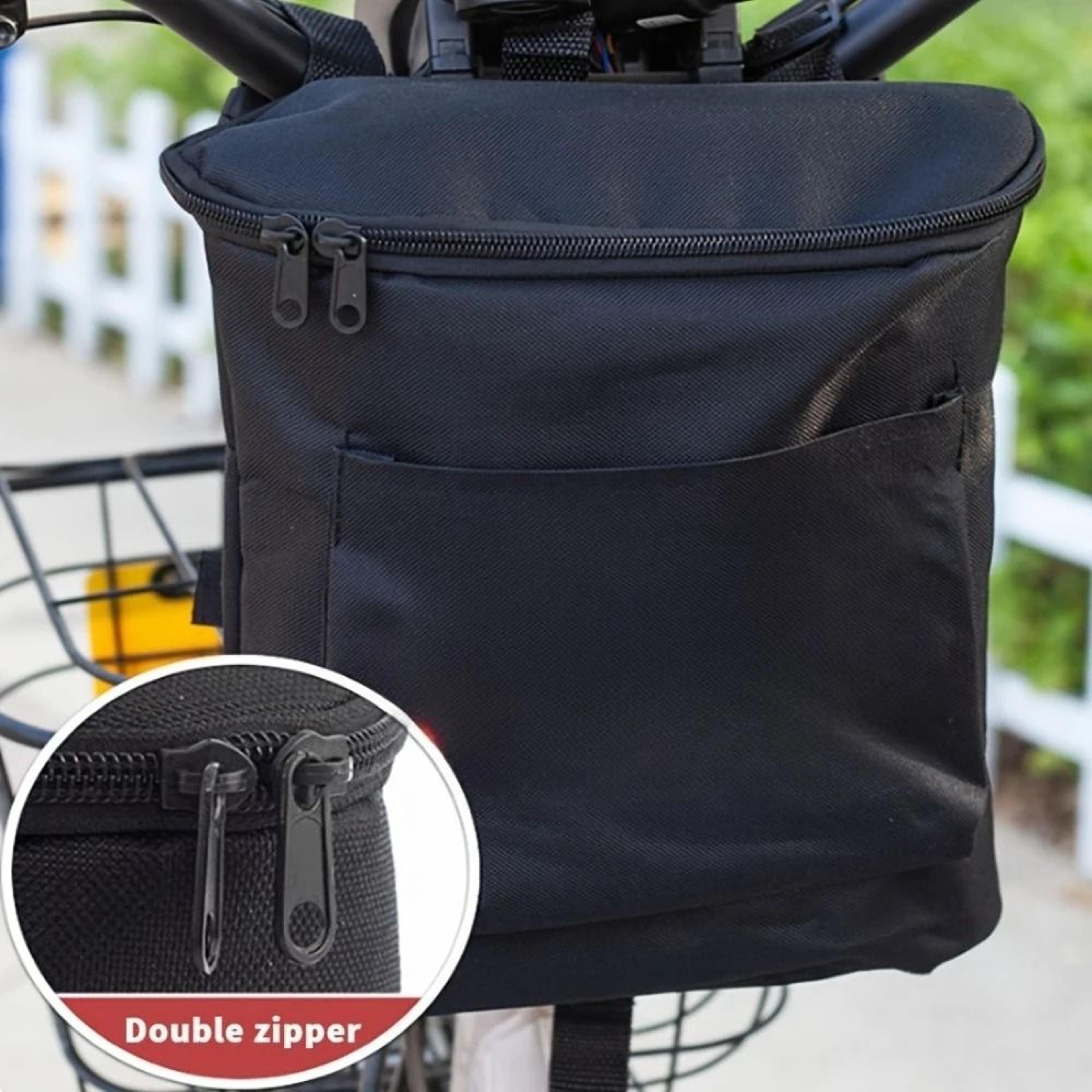 large capacity oxford handlebar bag for motorcycles and electric vehicles