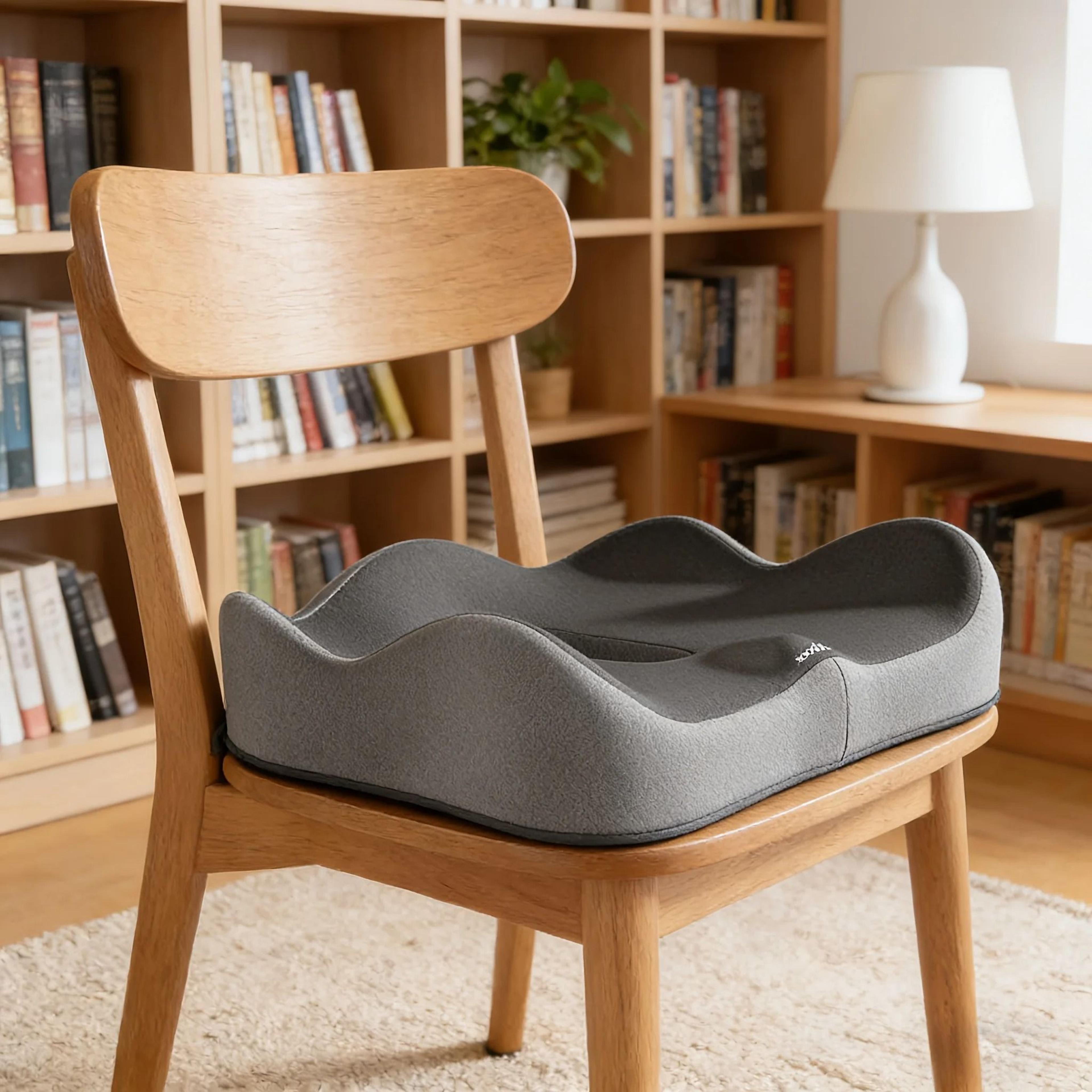 ergonomic memory foam seat cushion for office chair car and home support