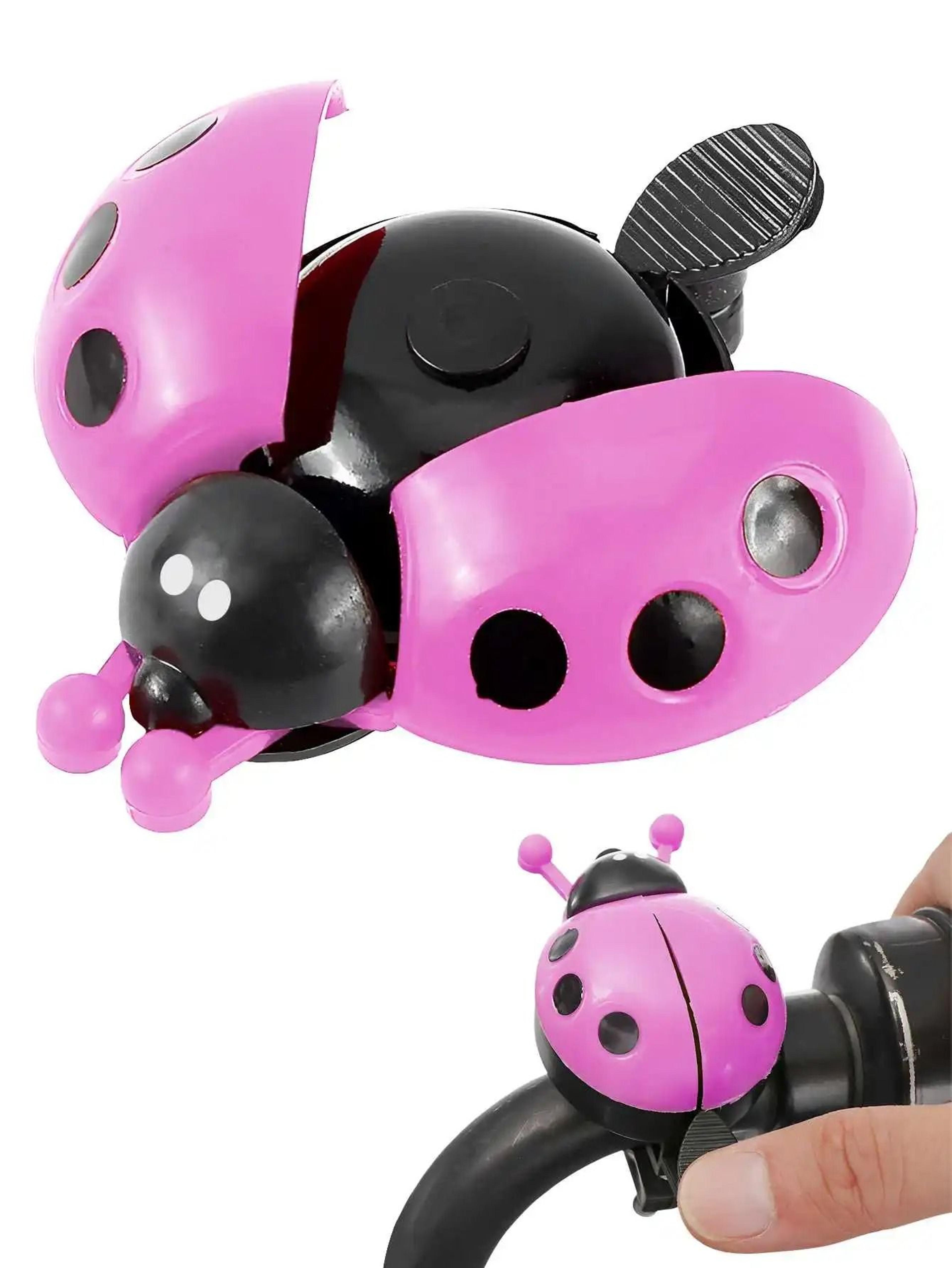 cute ladybug bicycle bell for kids bikes and colorful bike decor