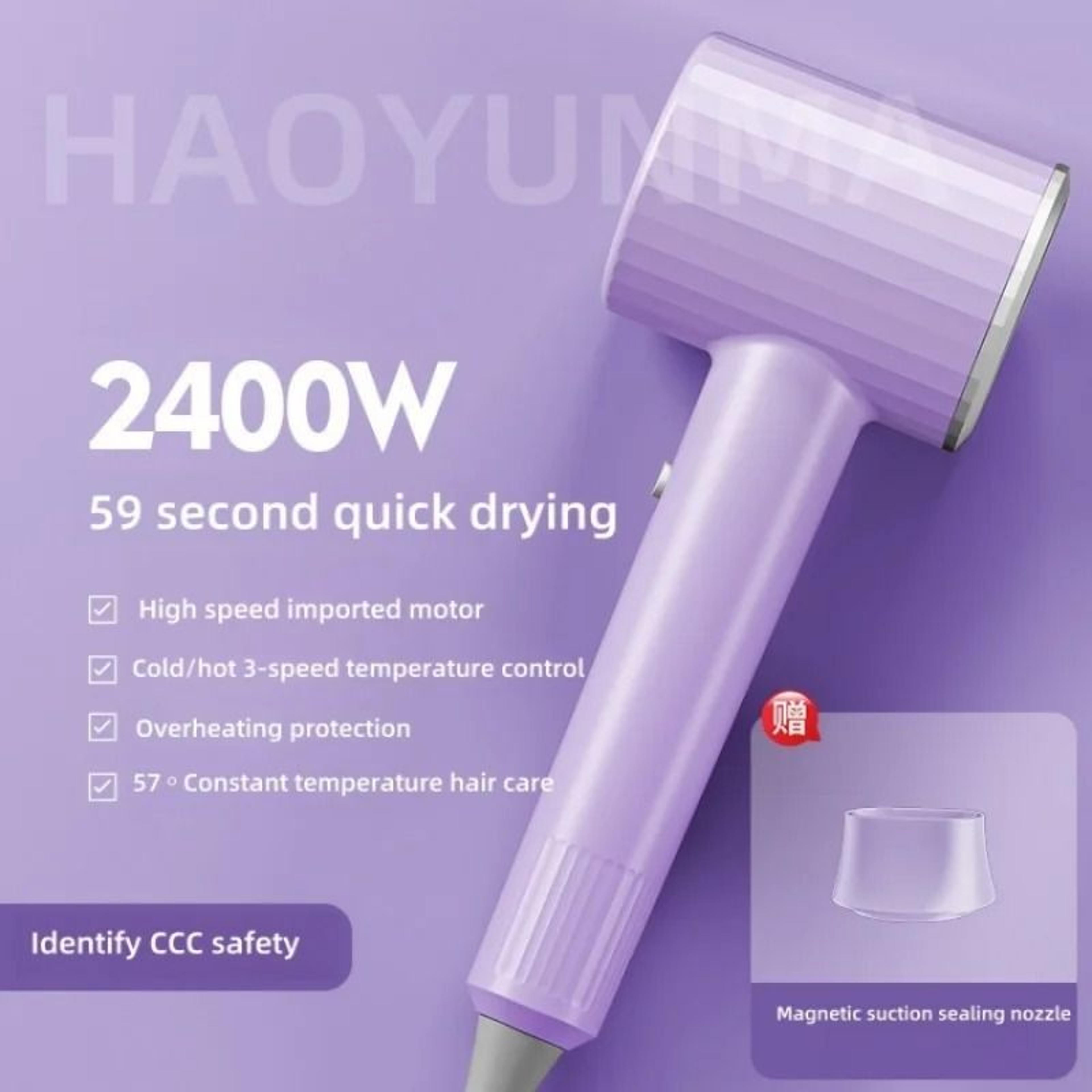 2400w negative ion hair dryer fast dry professional blow dryer