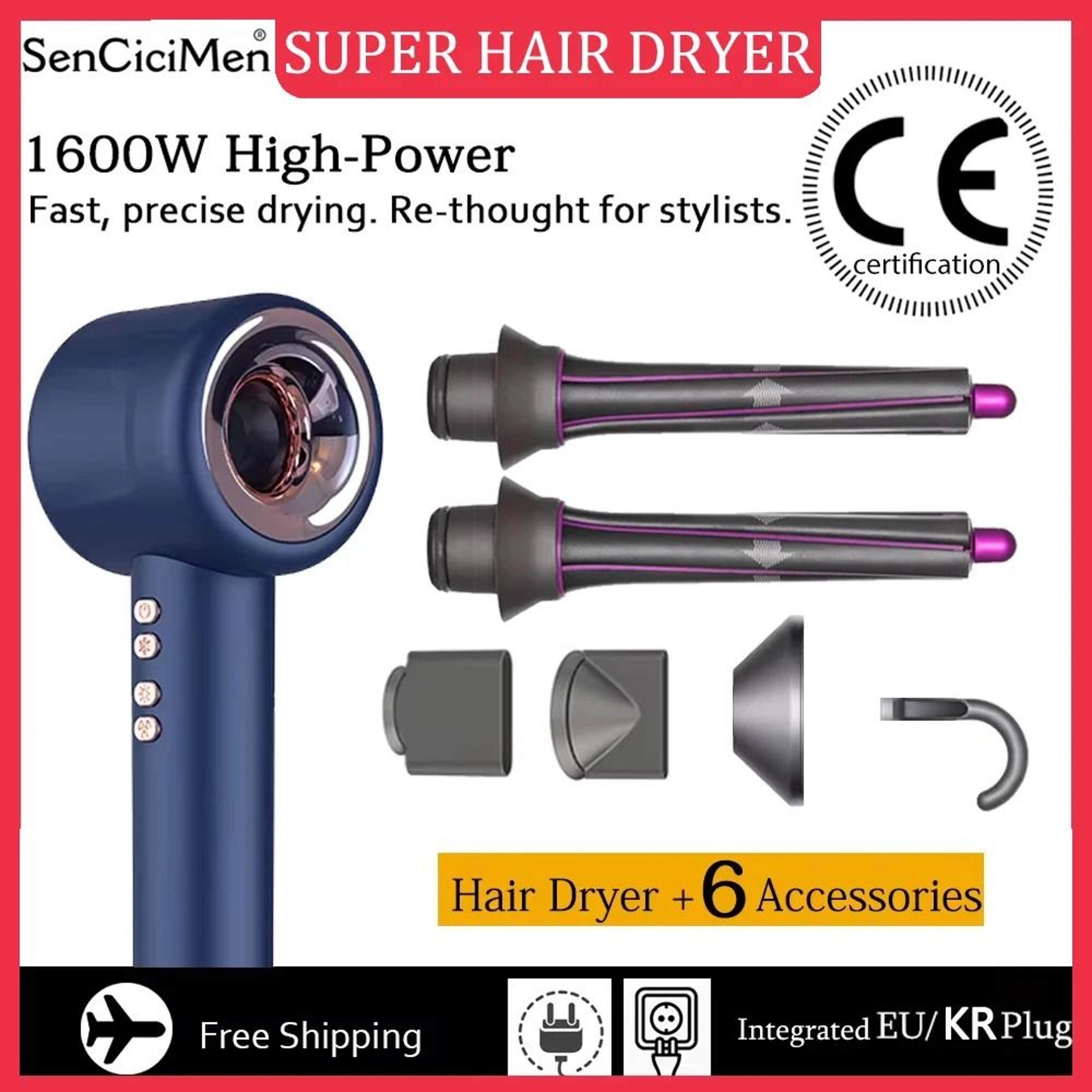 super hair dryer 220v leafless hair dryer personal hair care styling negative ion tool constant anion electric hair dry