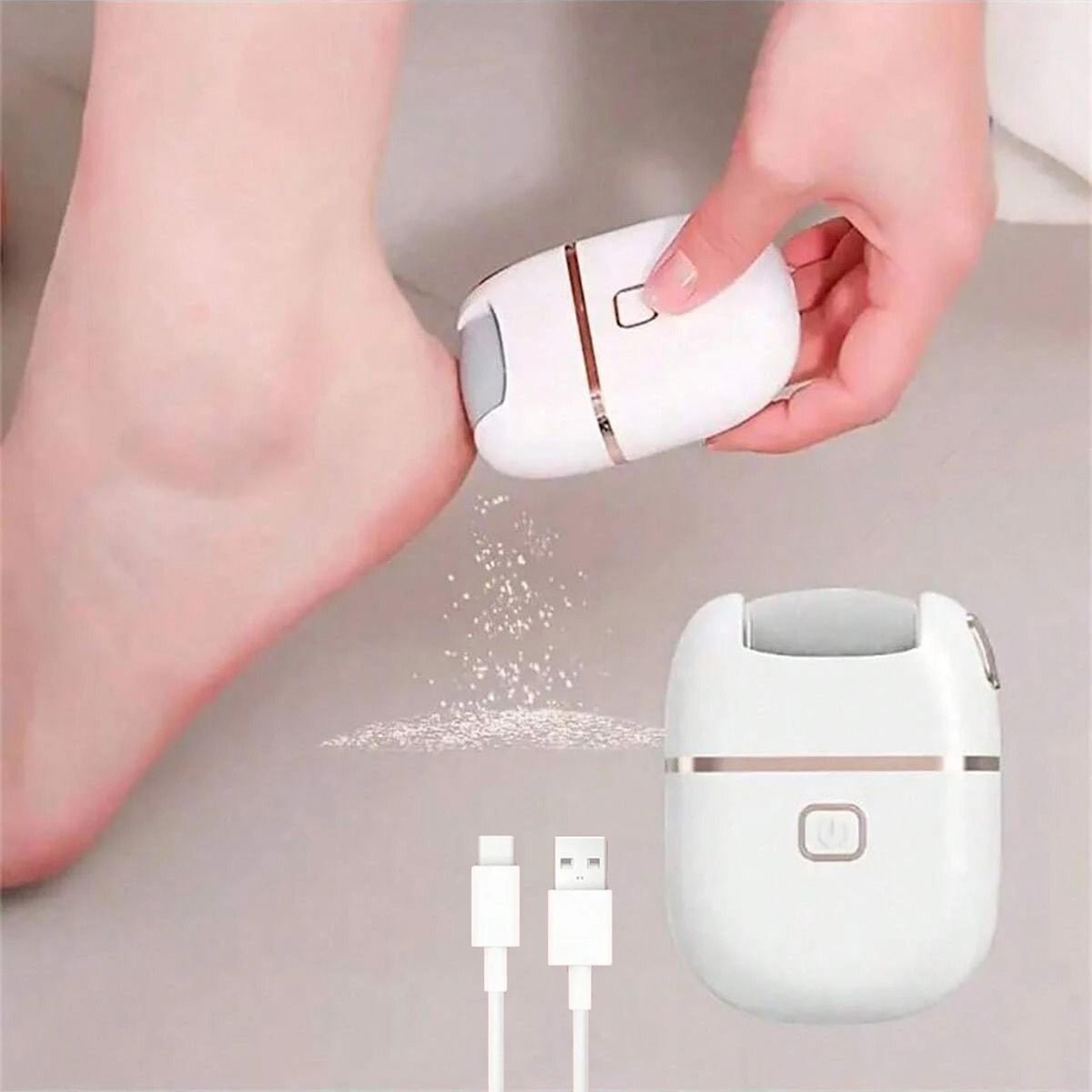 rechargeable electric foot callus remover professional pedicure foot file kit
