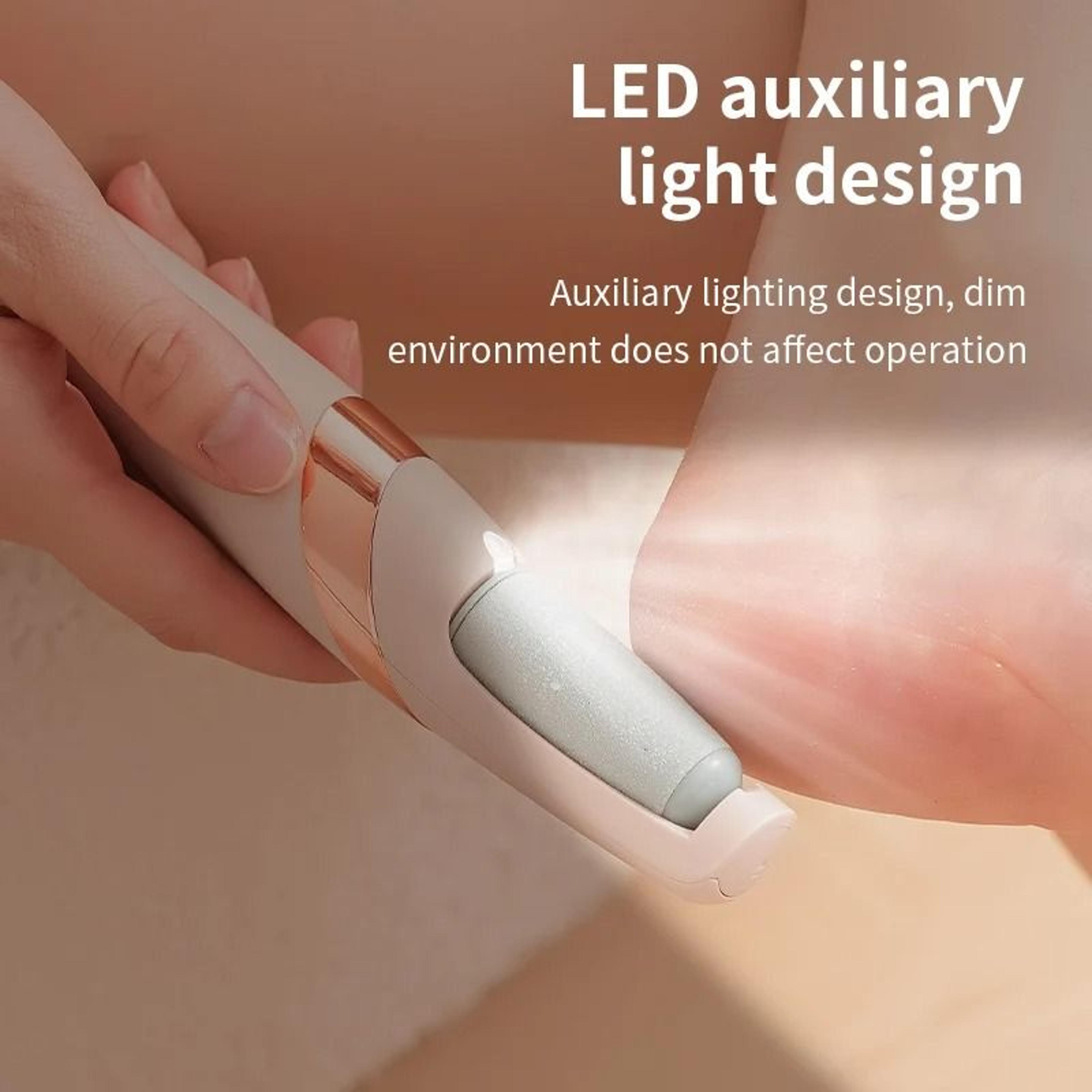 homefish electric foot grinder automatic callus remover pedicure foot file