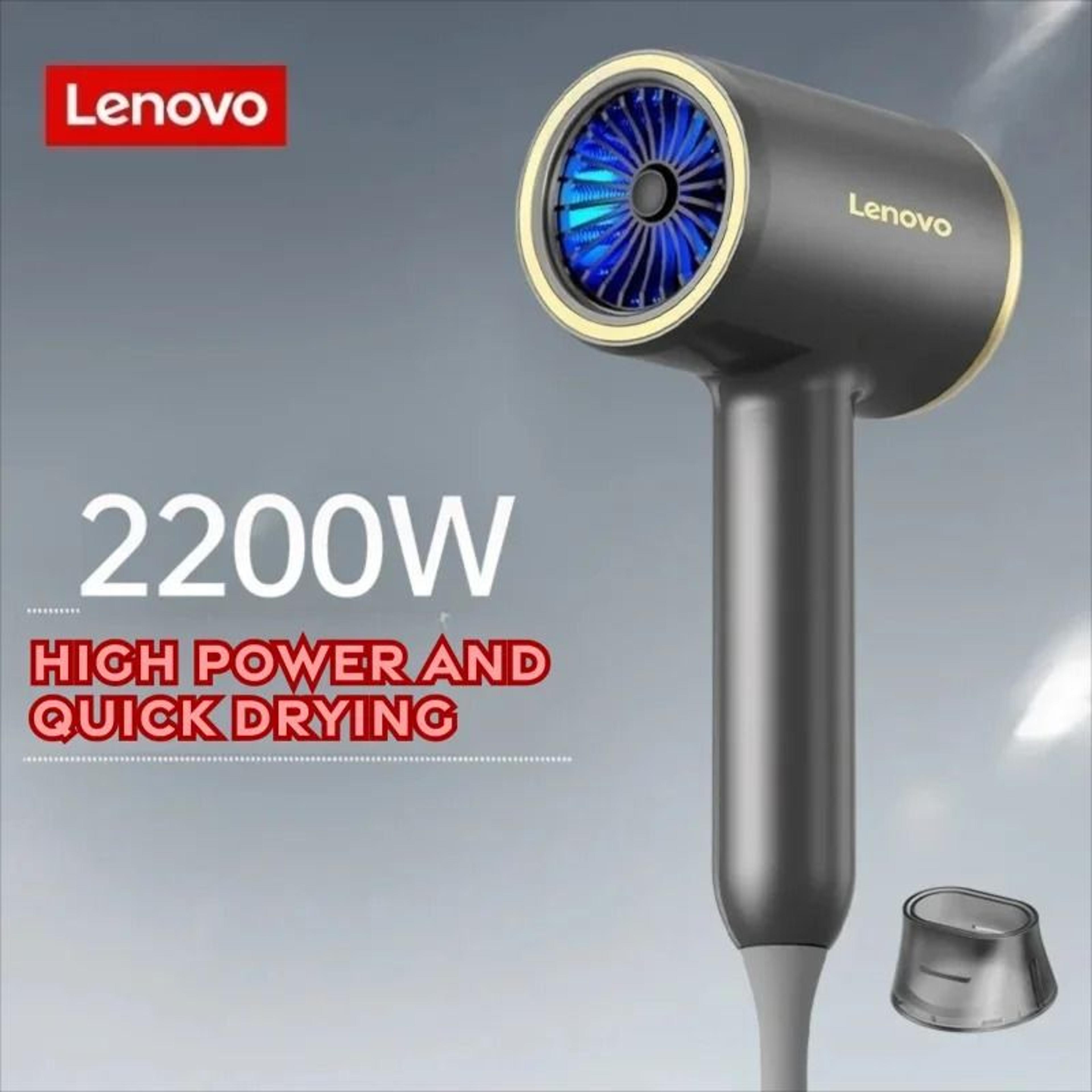 lenovo c2 professional ionic hair dryer with hot cool settings and high speed drying