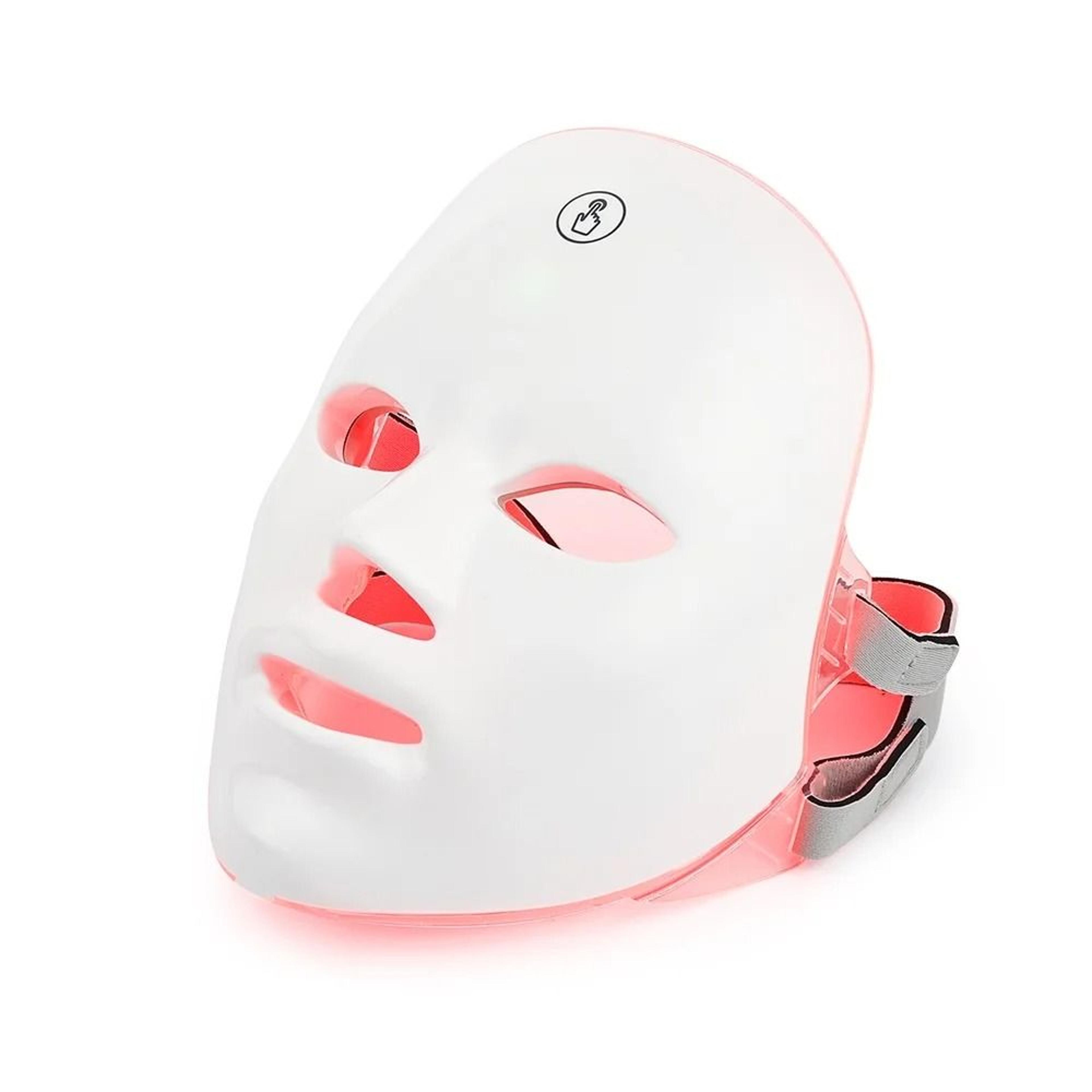 rechargeable 7 color led photon face mask light therapy skin rejuvenation beauty device