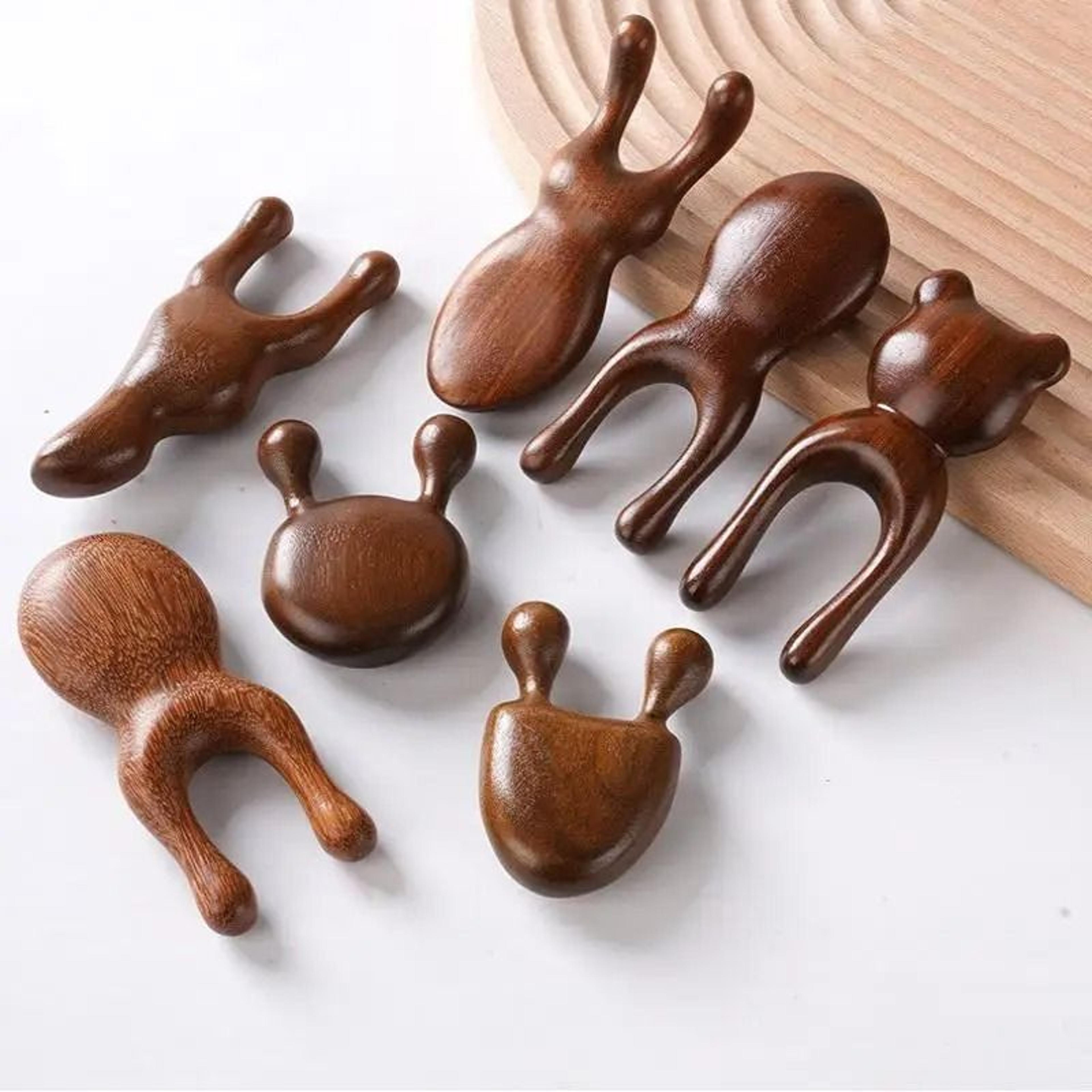 sandalwood face massager for facial massage eye relief and nose care