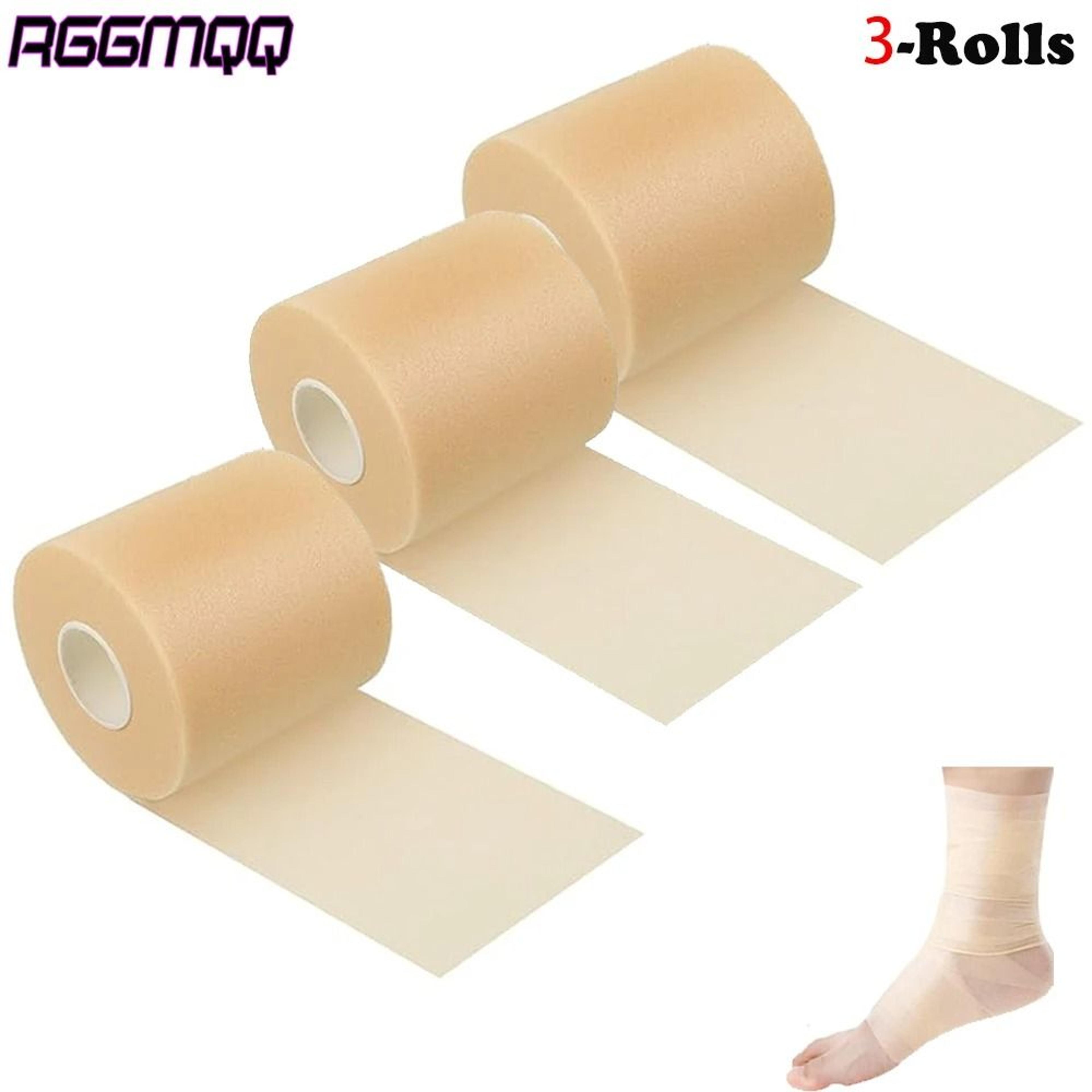3 roll self adhesive cohesive bandage wrap for sports support