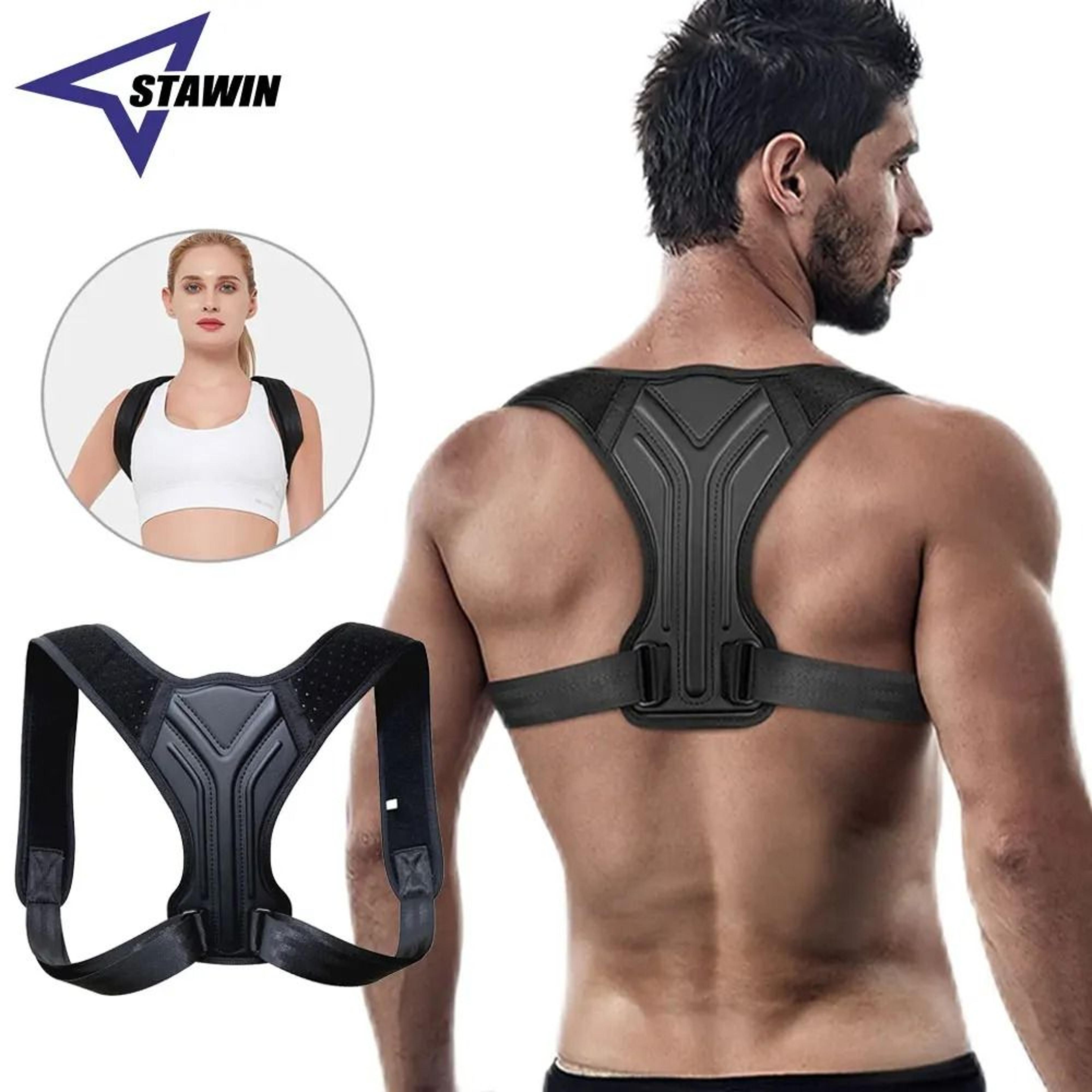 adjustable upper back posture corrector brace