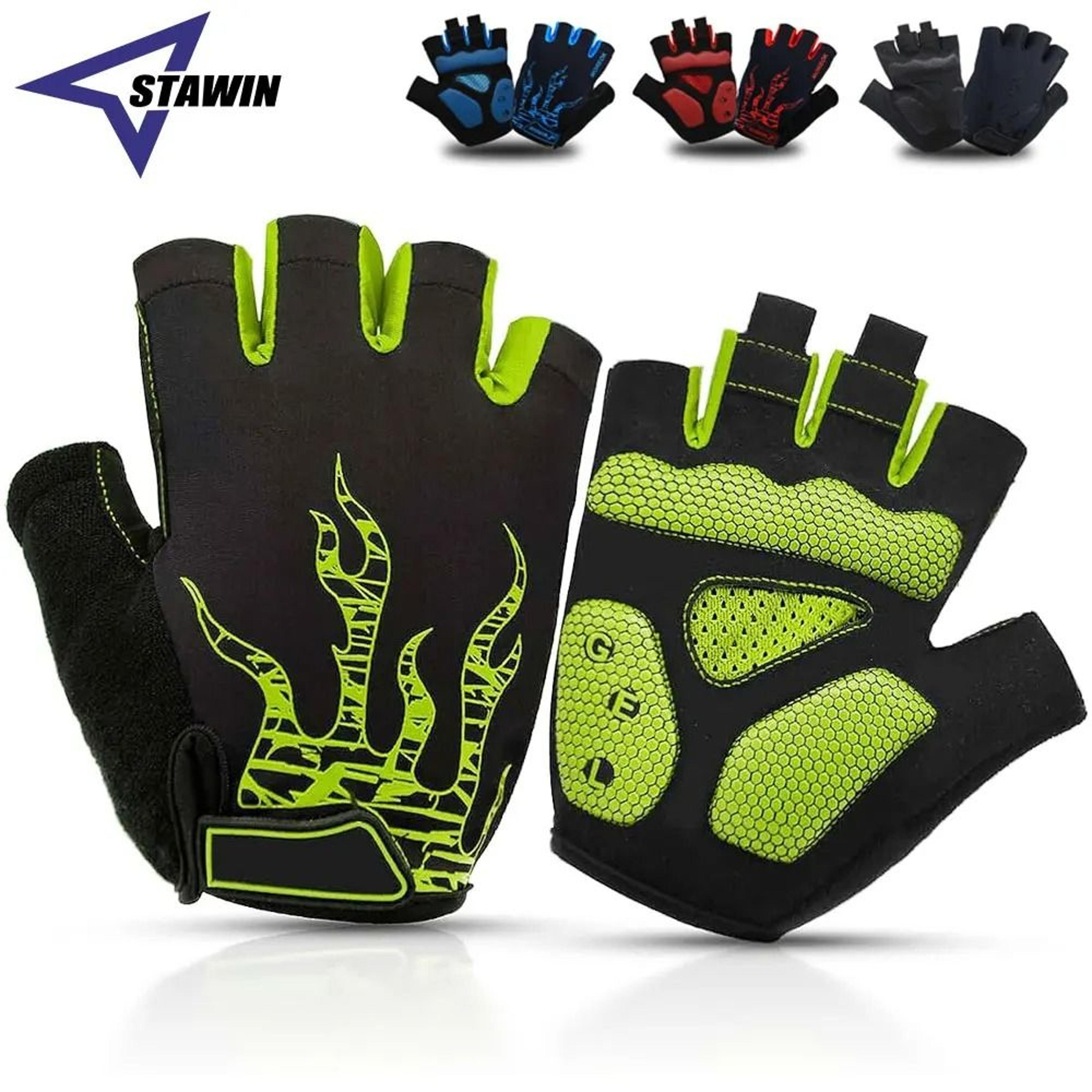 5mm gel padded half finger cycling gloves