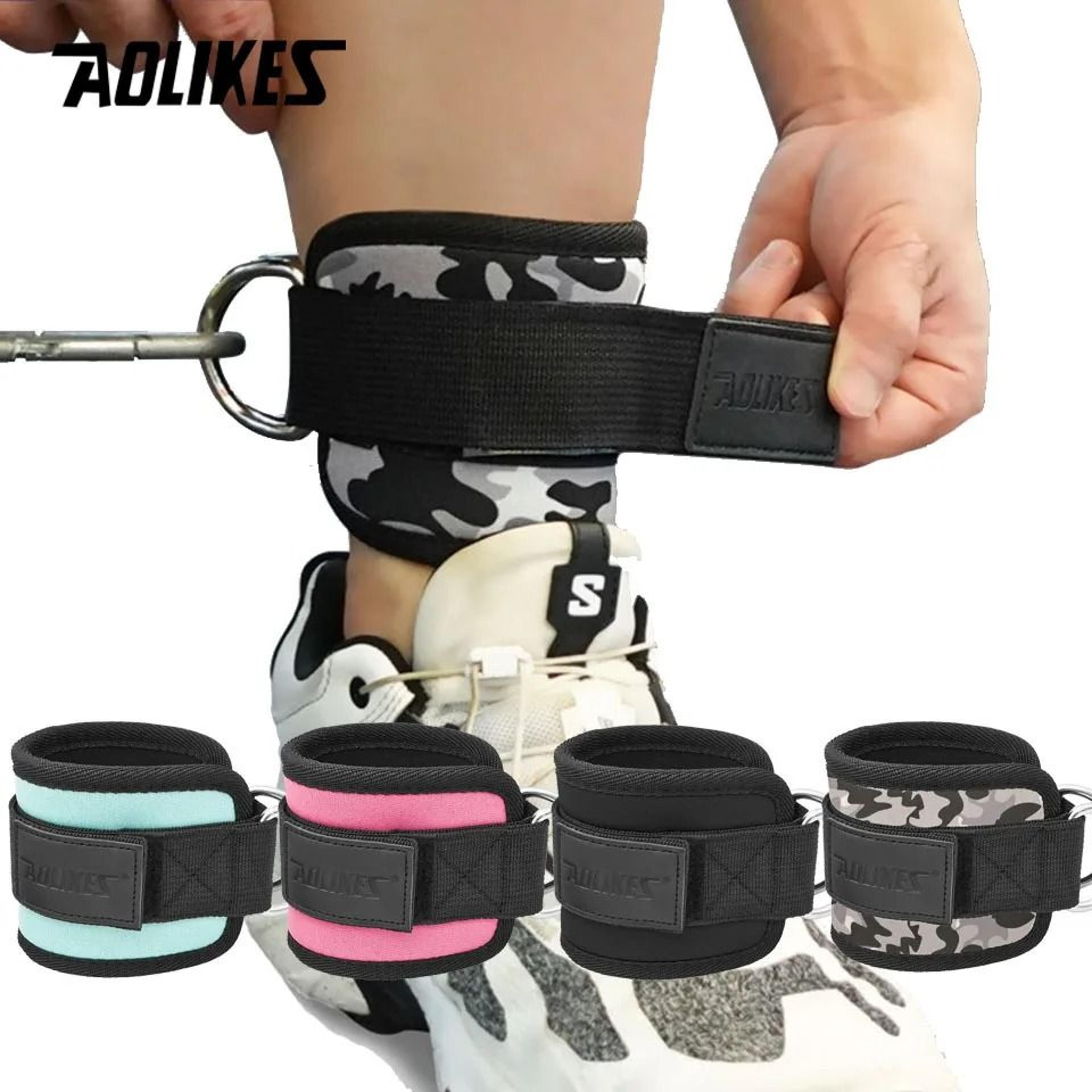aolikes adjustable ankle straps for cable machine glute kickbacks & leg workouts