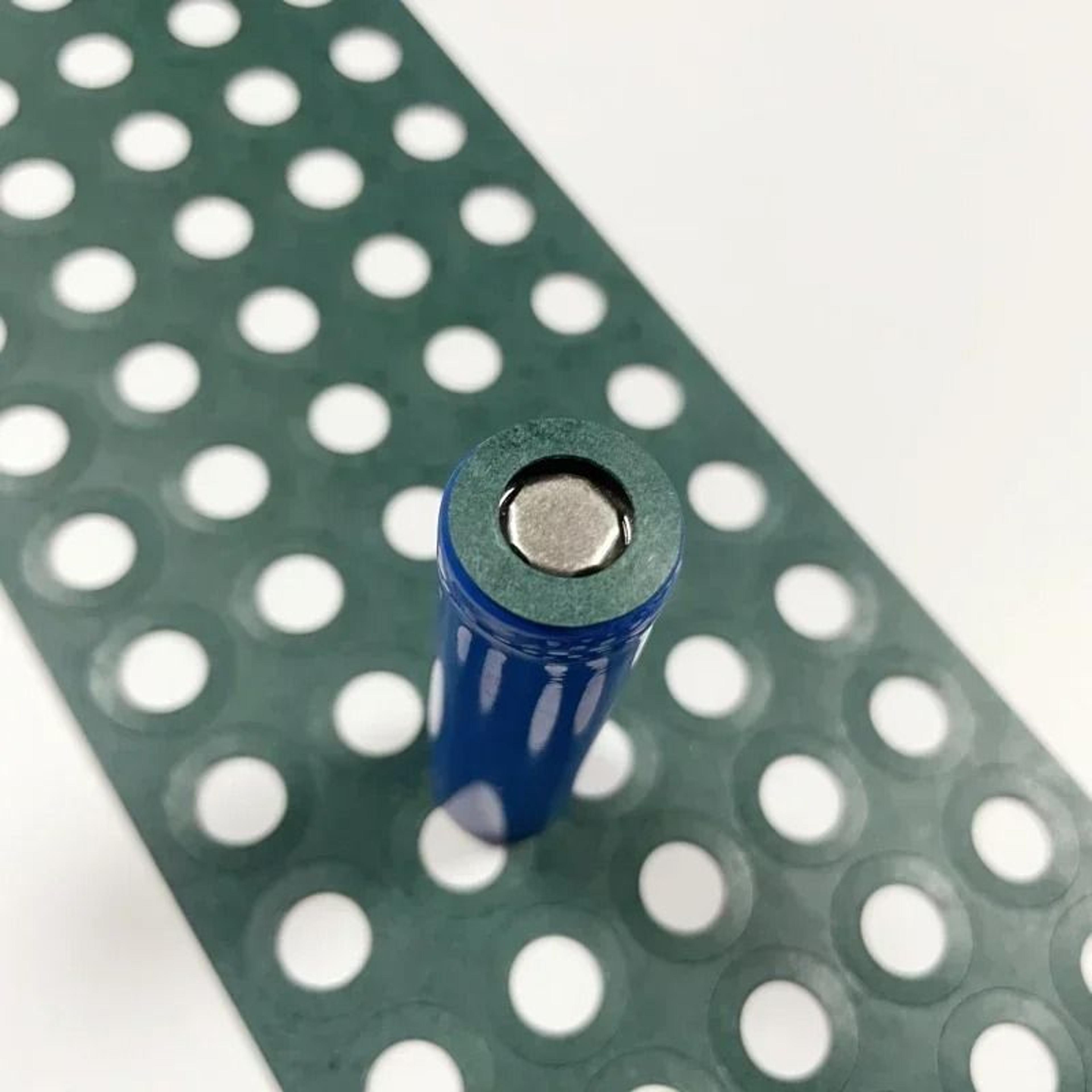 100 piece battery insulation gasket set for 18650 and 21700 cells