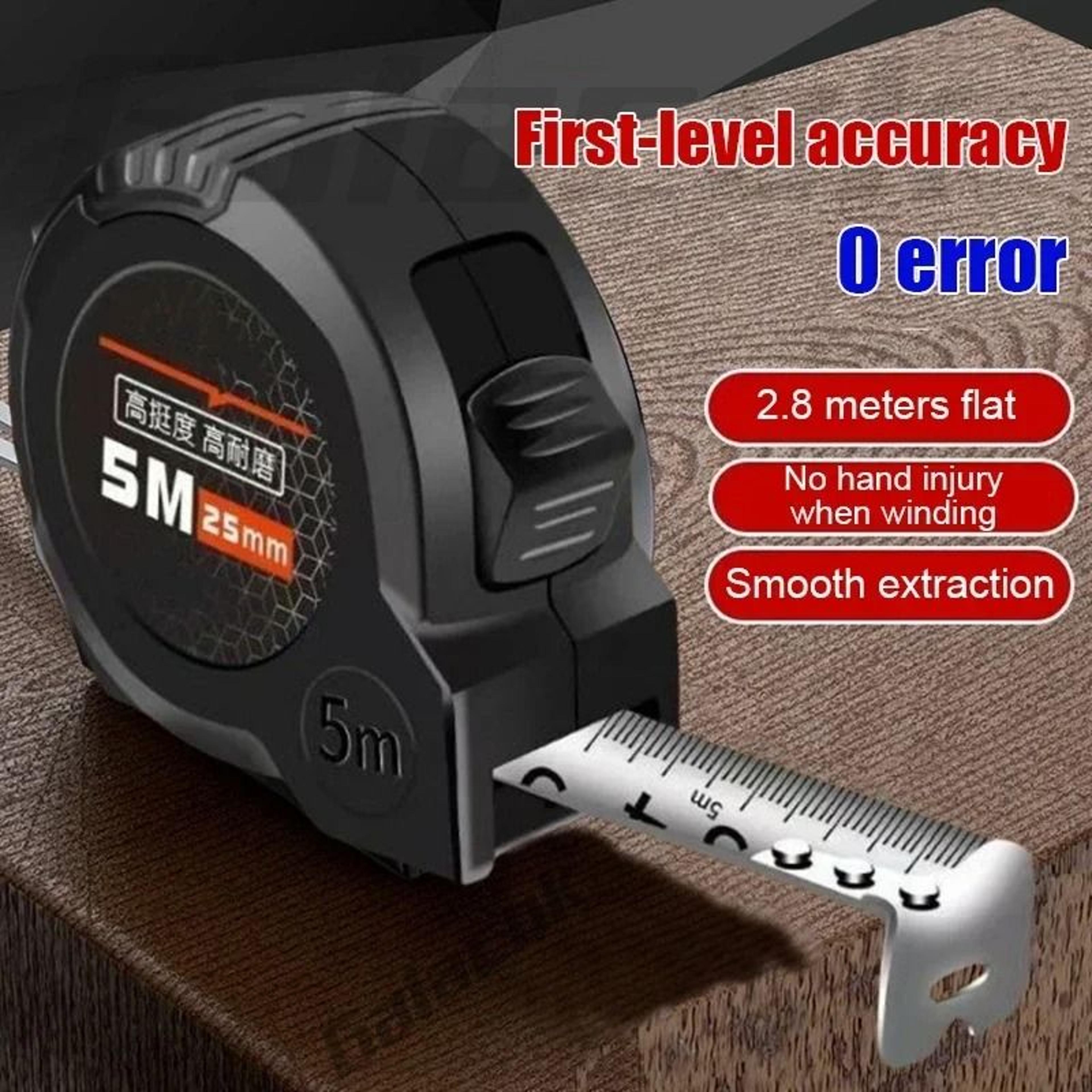 stainless steel retractable tape measure with anti drop design