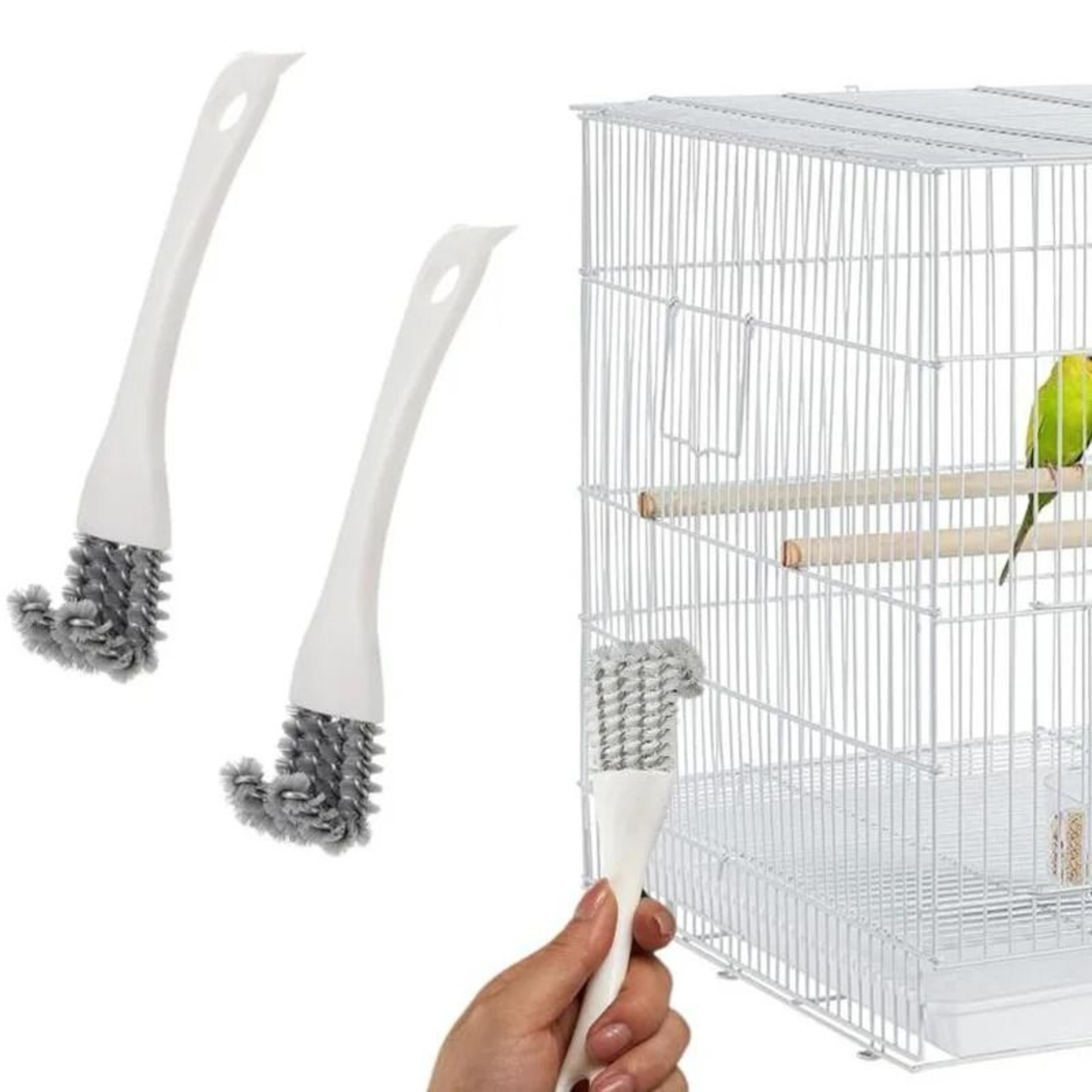 bird cage cleaning brush for parrots budgies and cockatiels