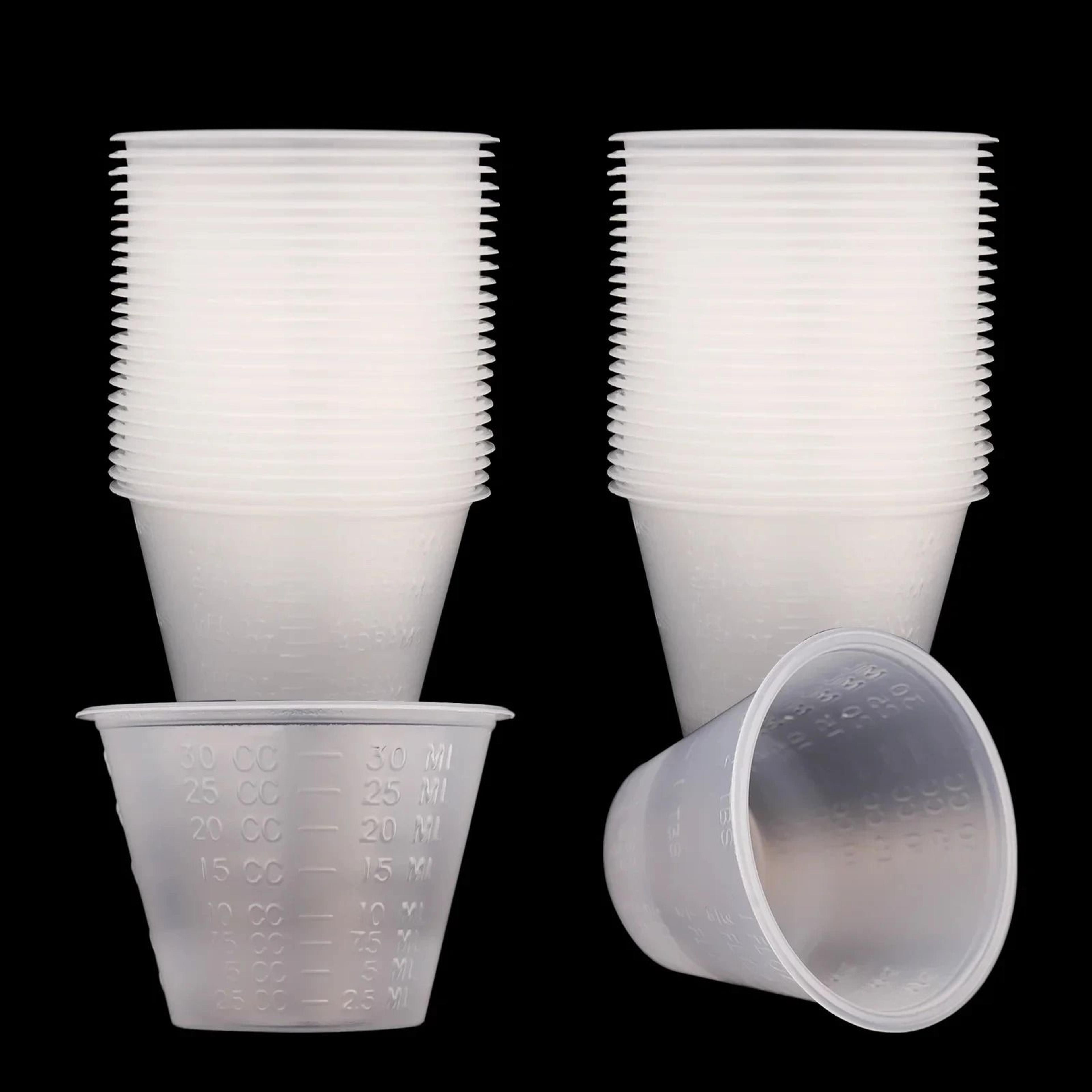 100 pack graduated paint & resin mixing cups