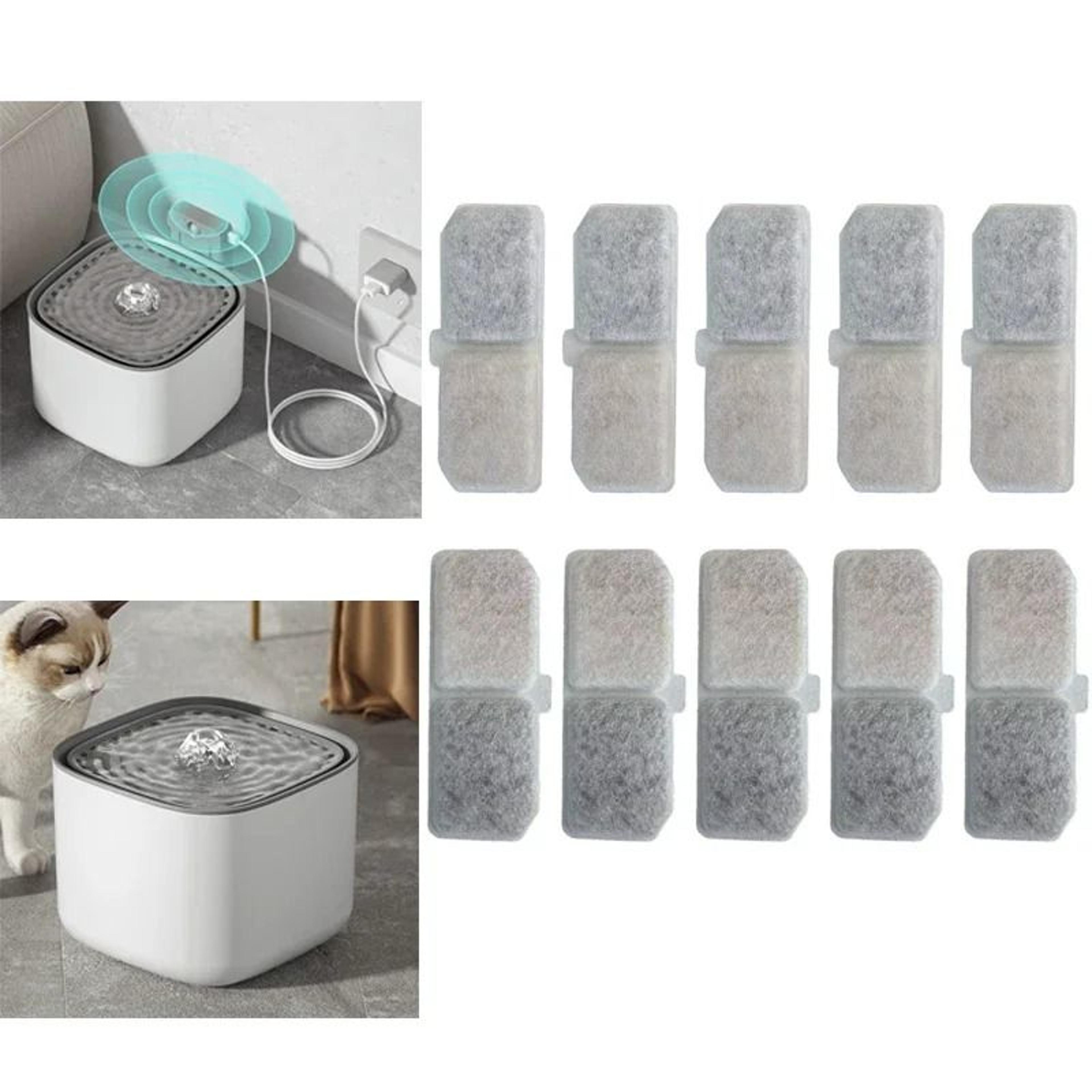 10 pack replacement filters for cat water fountain