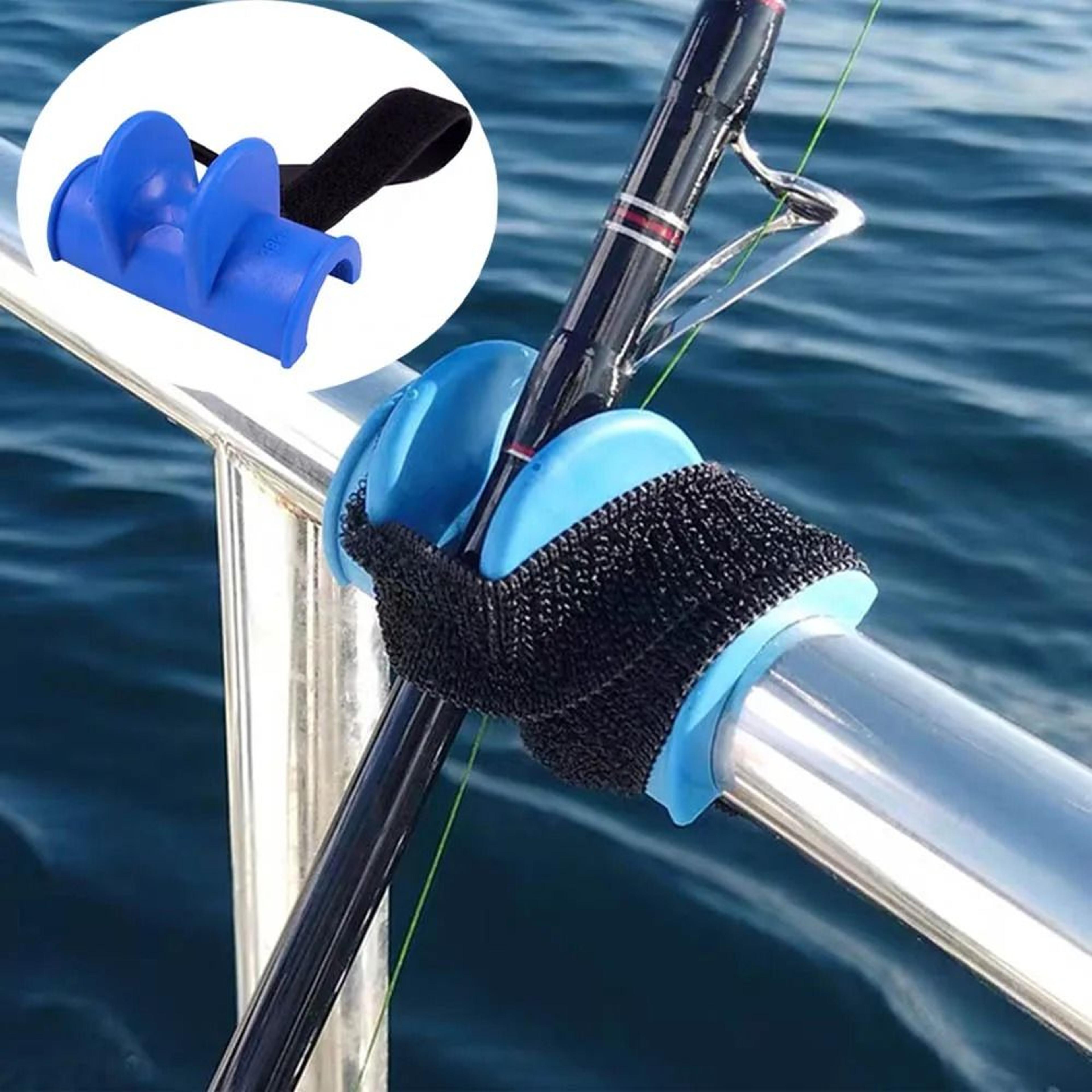 portable fishing rod holder lure keeper u shape rod rack clip for boat kayak