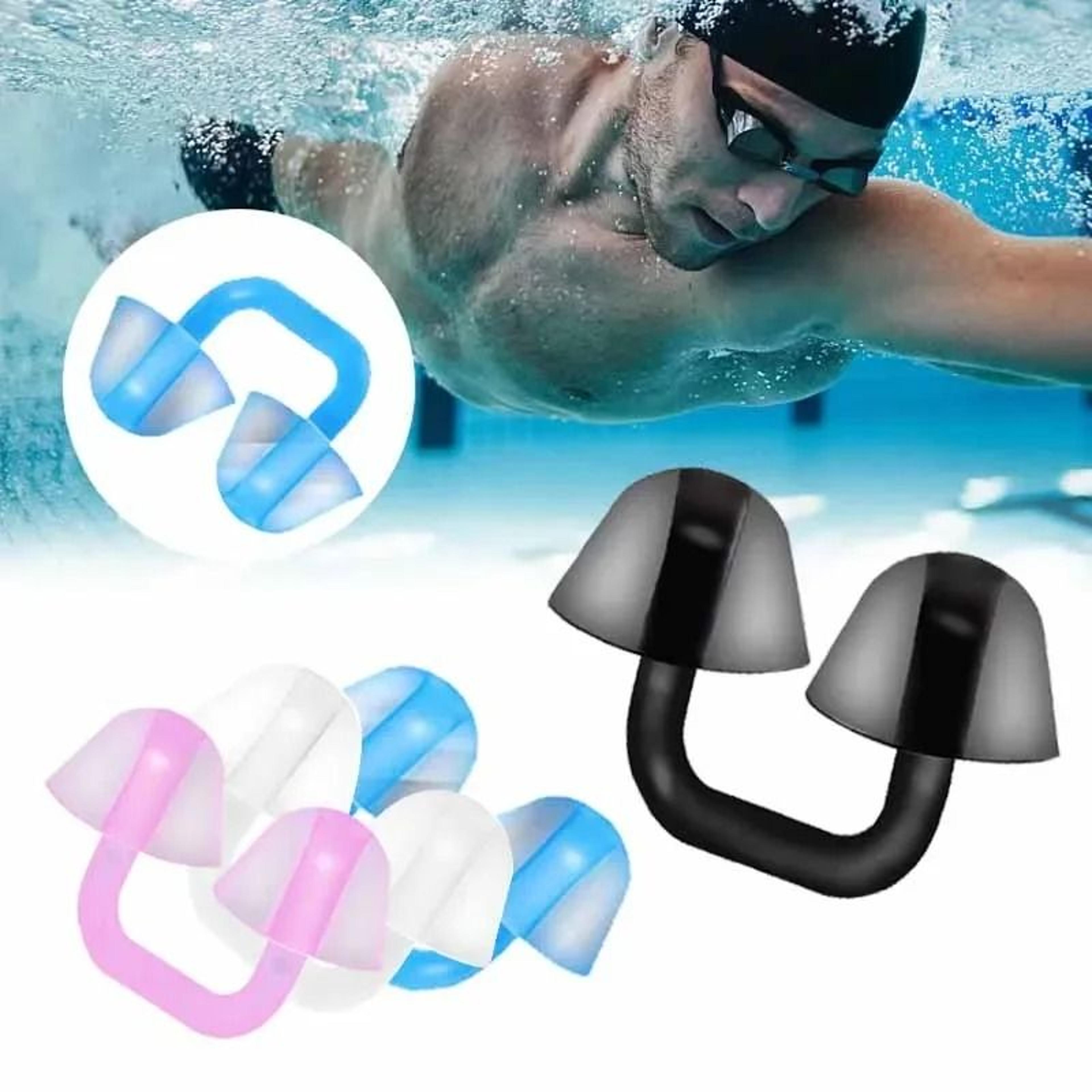 reusable silicone swimming nose clip waterproof nose protector for adults and kids