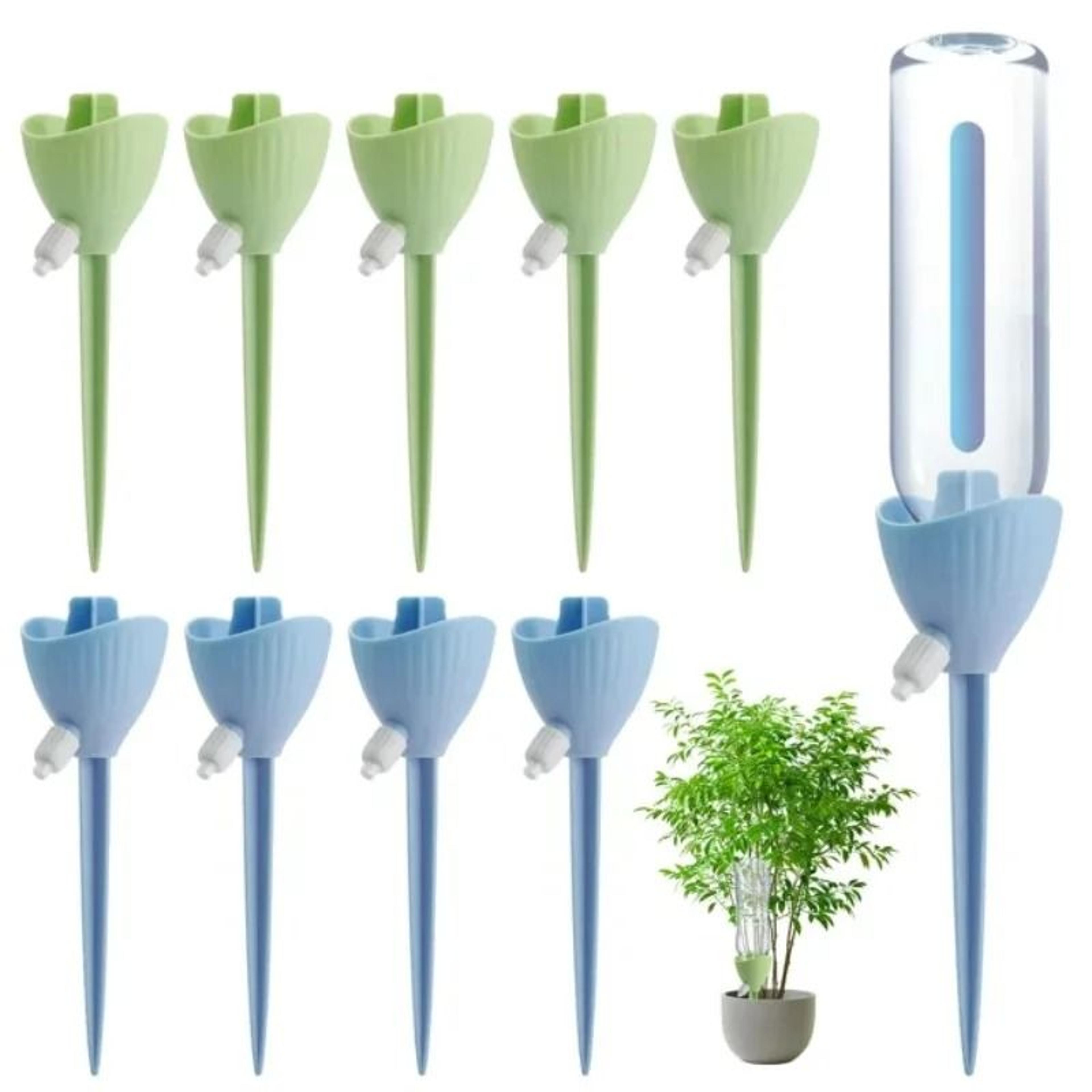 adjustable self watering drip irrigation stakes for bottles indoor and outdoor plants