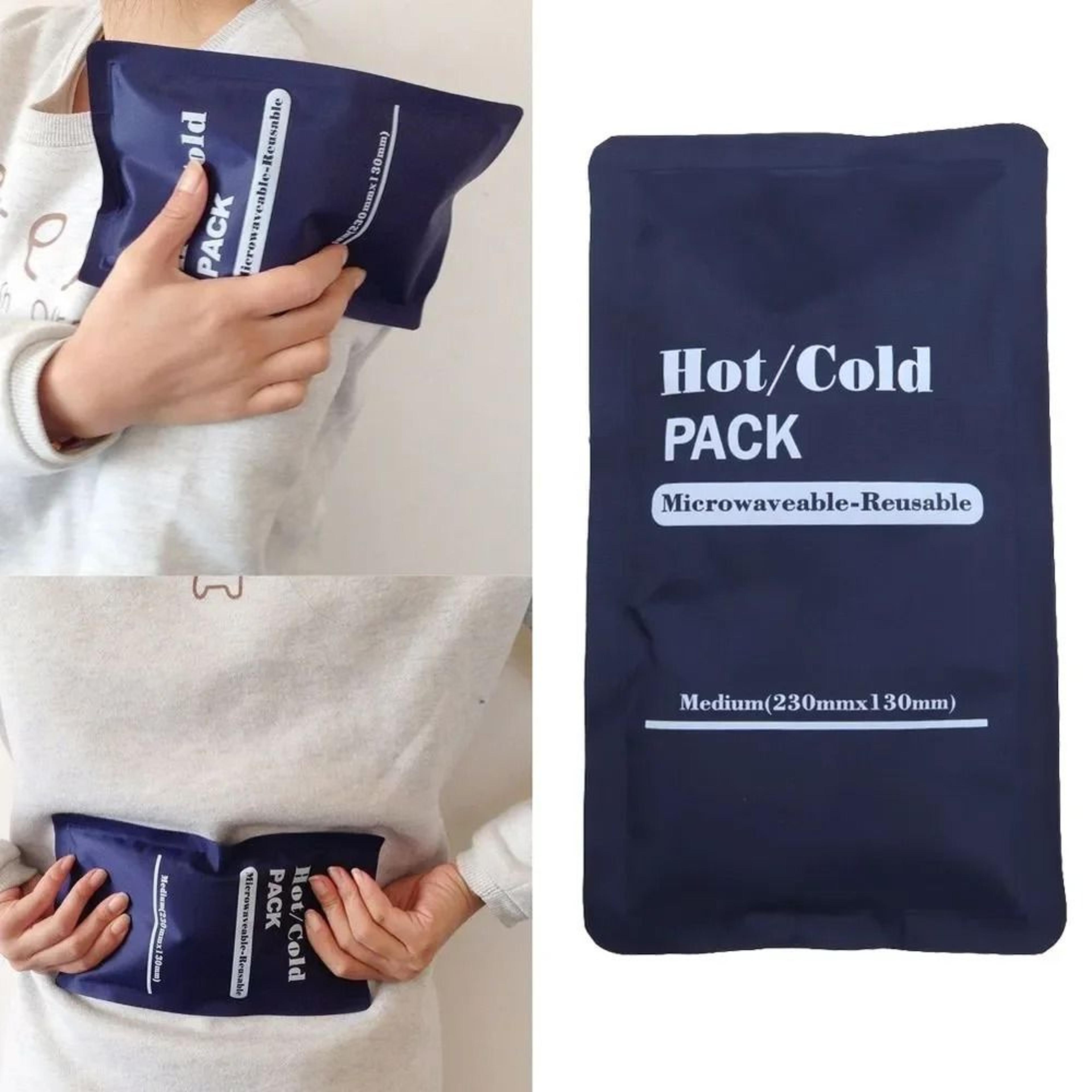 reusable hot & cold gel therapy ice pack for pain relief muscle recovery and injury care