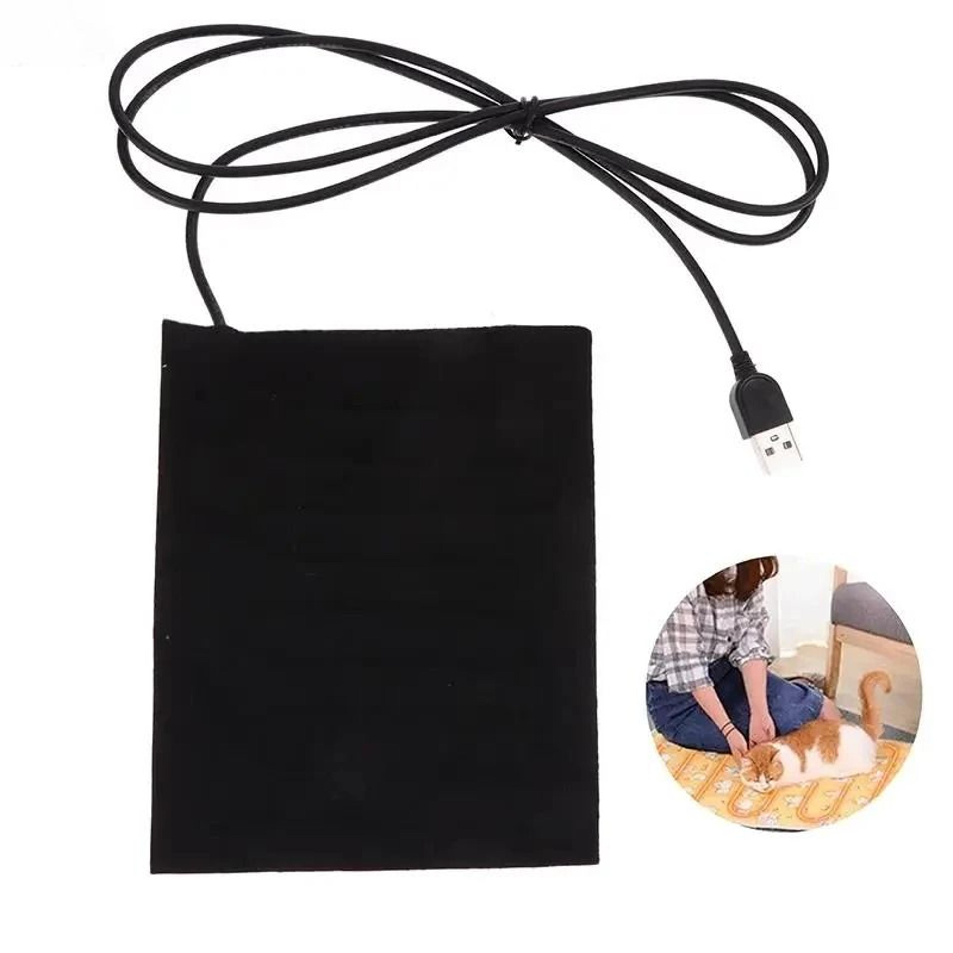 5v usb carbon fiber heating pad for waist knee back & joint warm therapy