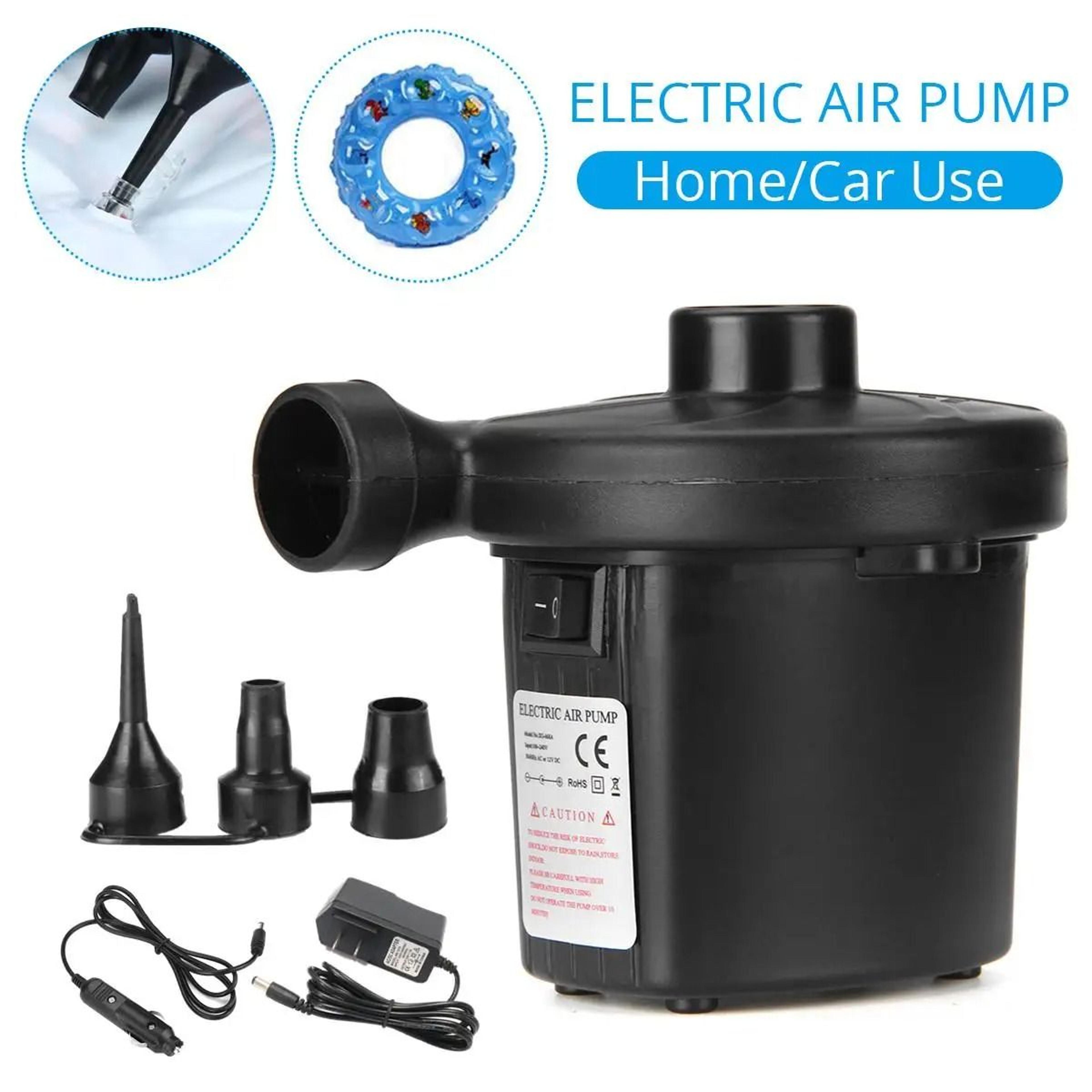 portable electric air pump for air mattresses pool floats boats & inflatables