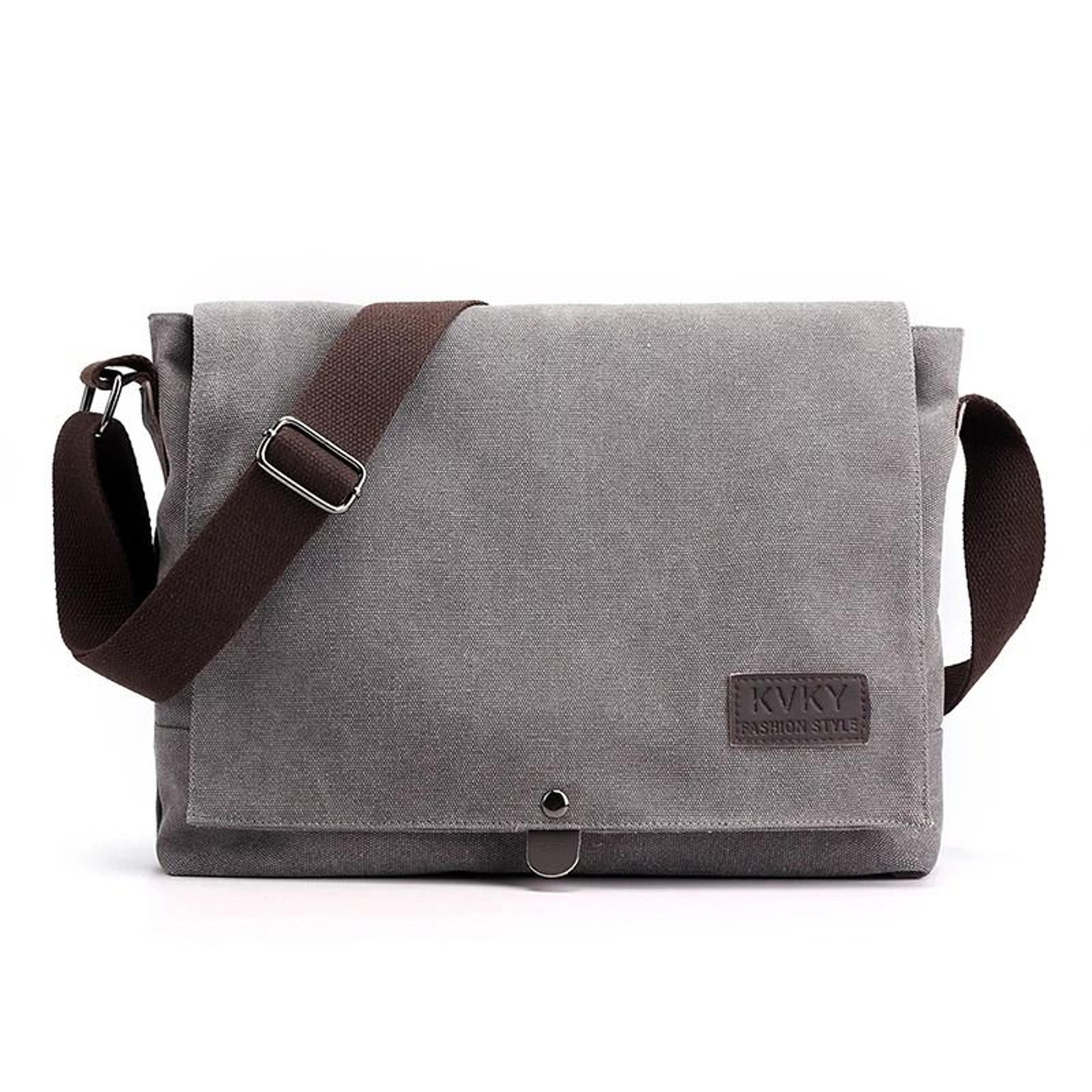 men's large capacity business sling bag multifunction travel crossbody