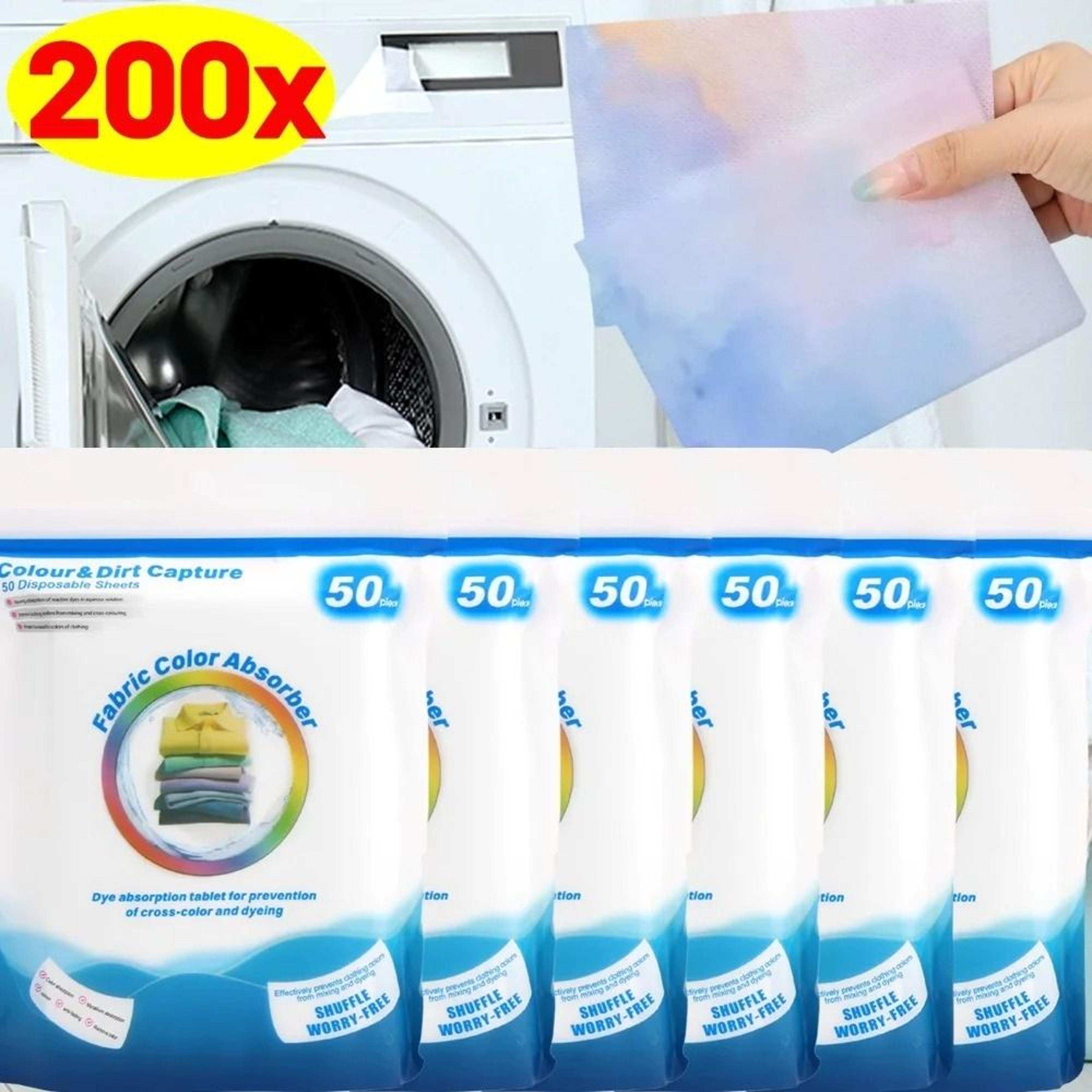 color catcher laundry sheets dye absorbing wash sheets for mixed color clothes