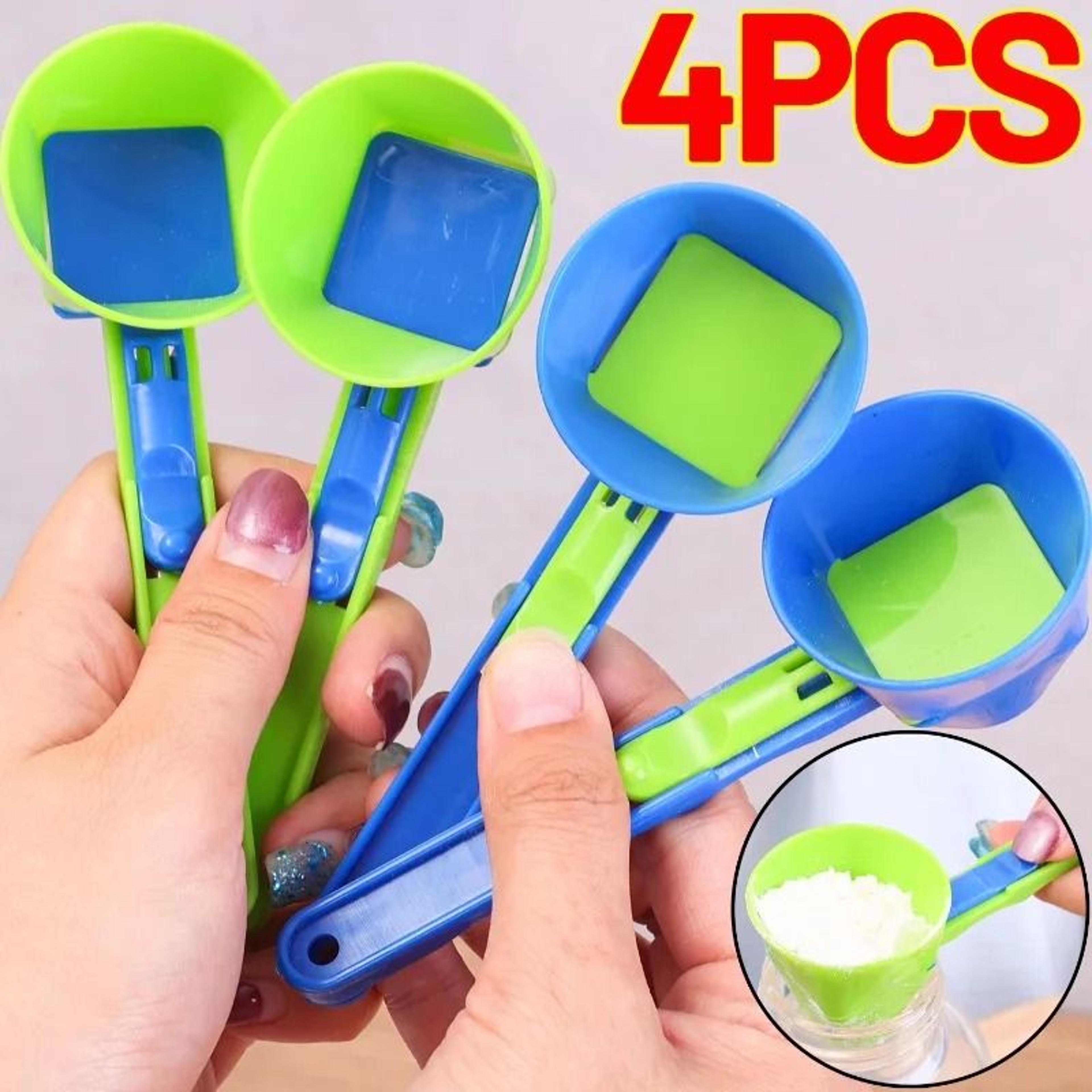 portable protein powder funnel scoop for shaker bottles coffee and sports drinks