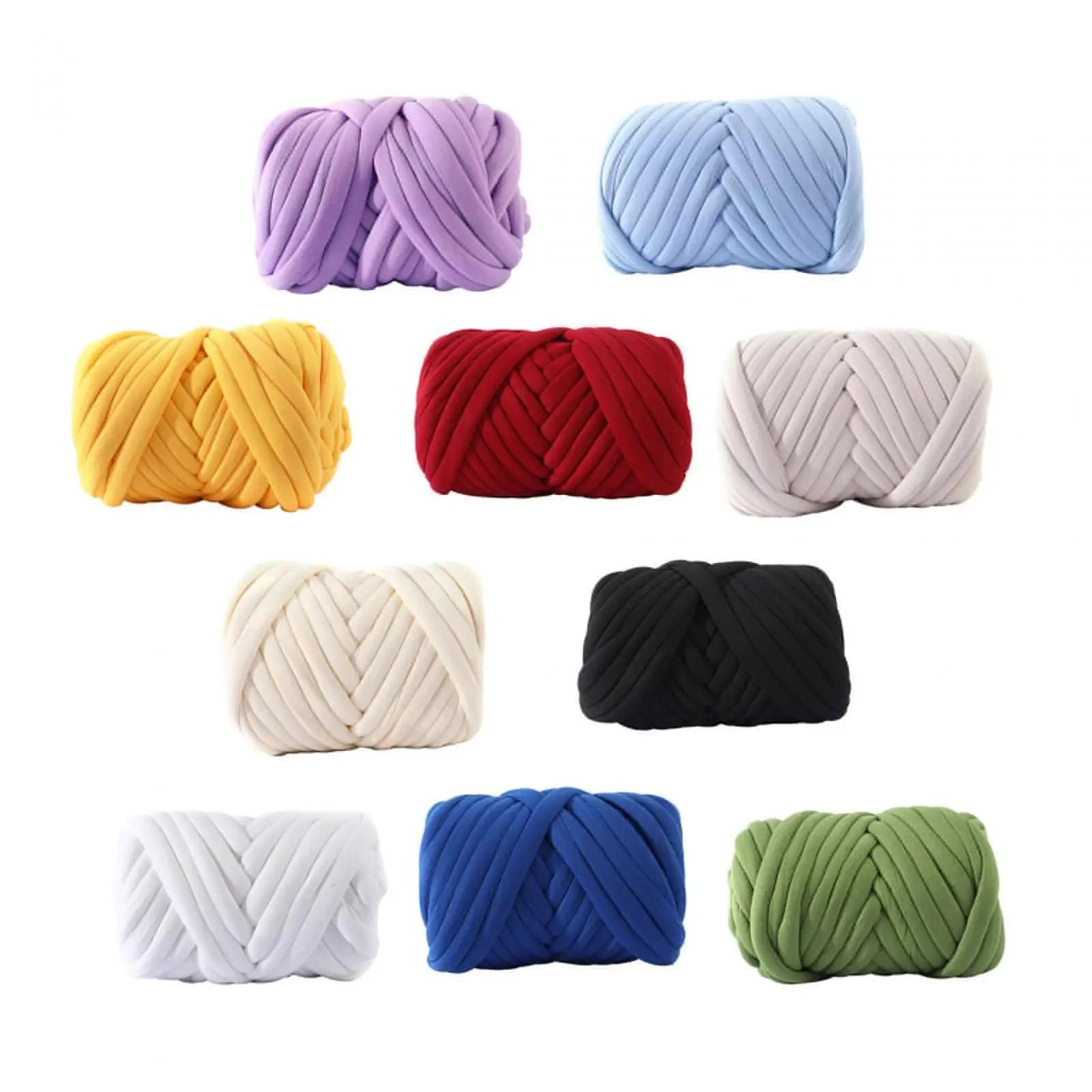 bulky chunky arm knitting yarn for blankets scarves pillows rugs and diy crafts