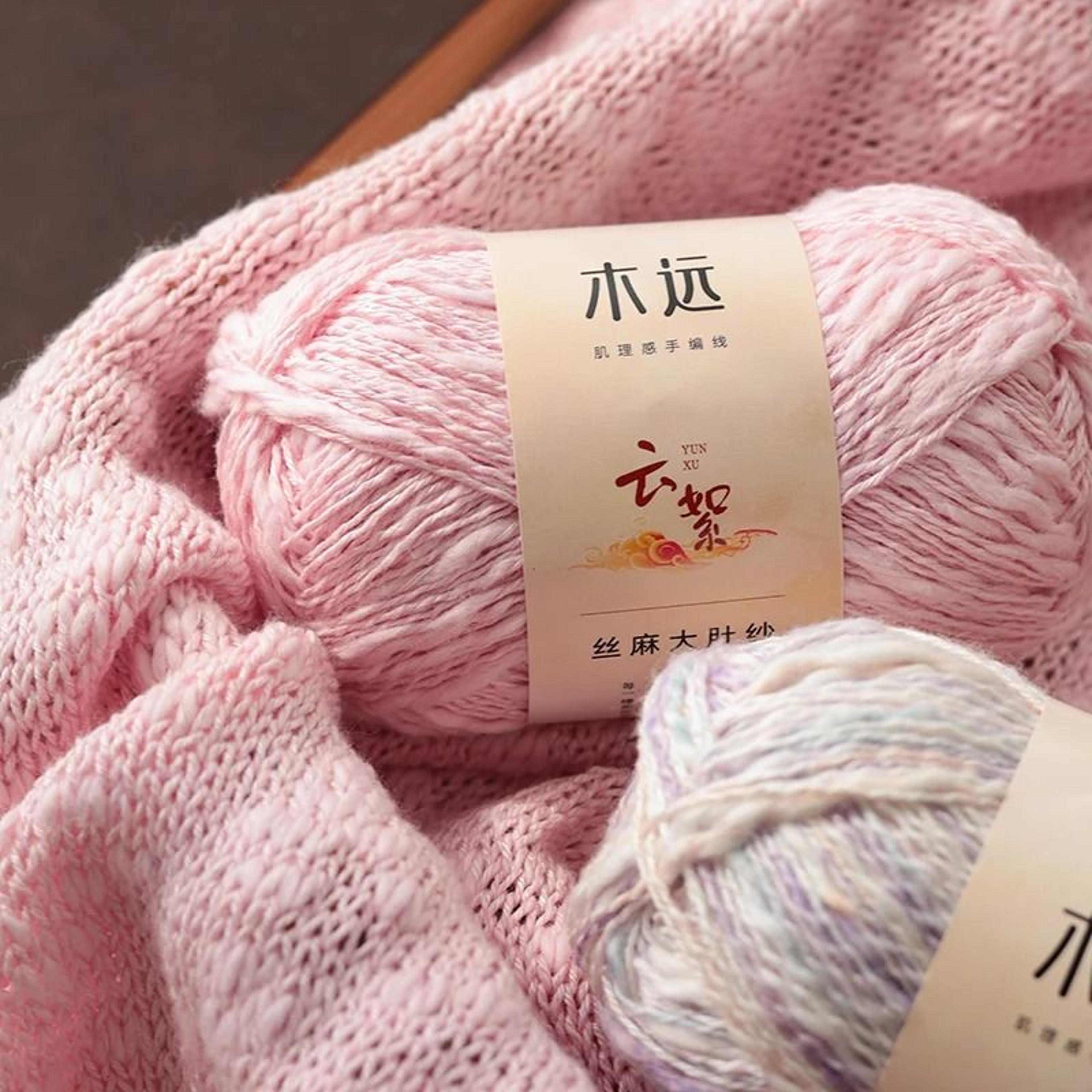 premium chunky cotton blend yarn for knitting crochet sweaters blankets and diy crafts