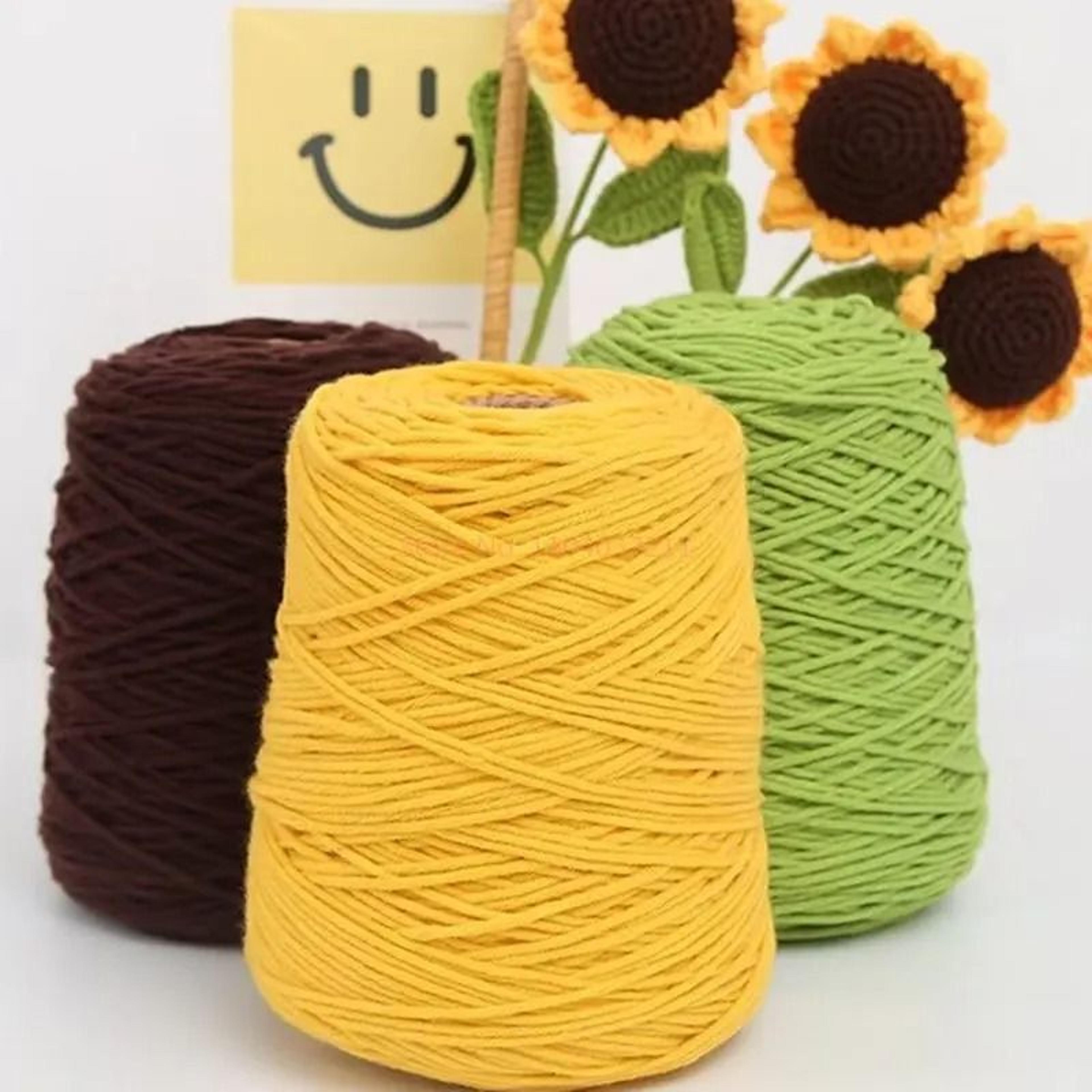 professional tufting yarn for tufting gun 400g 8 strand cotton rug making yarn