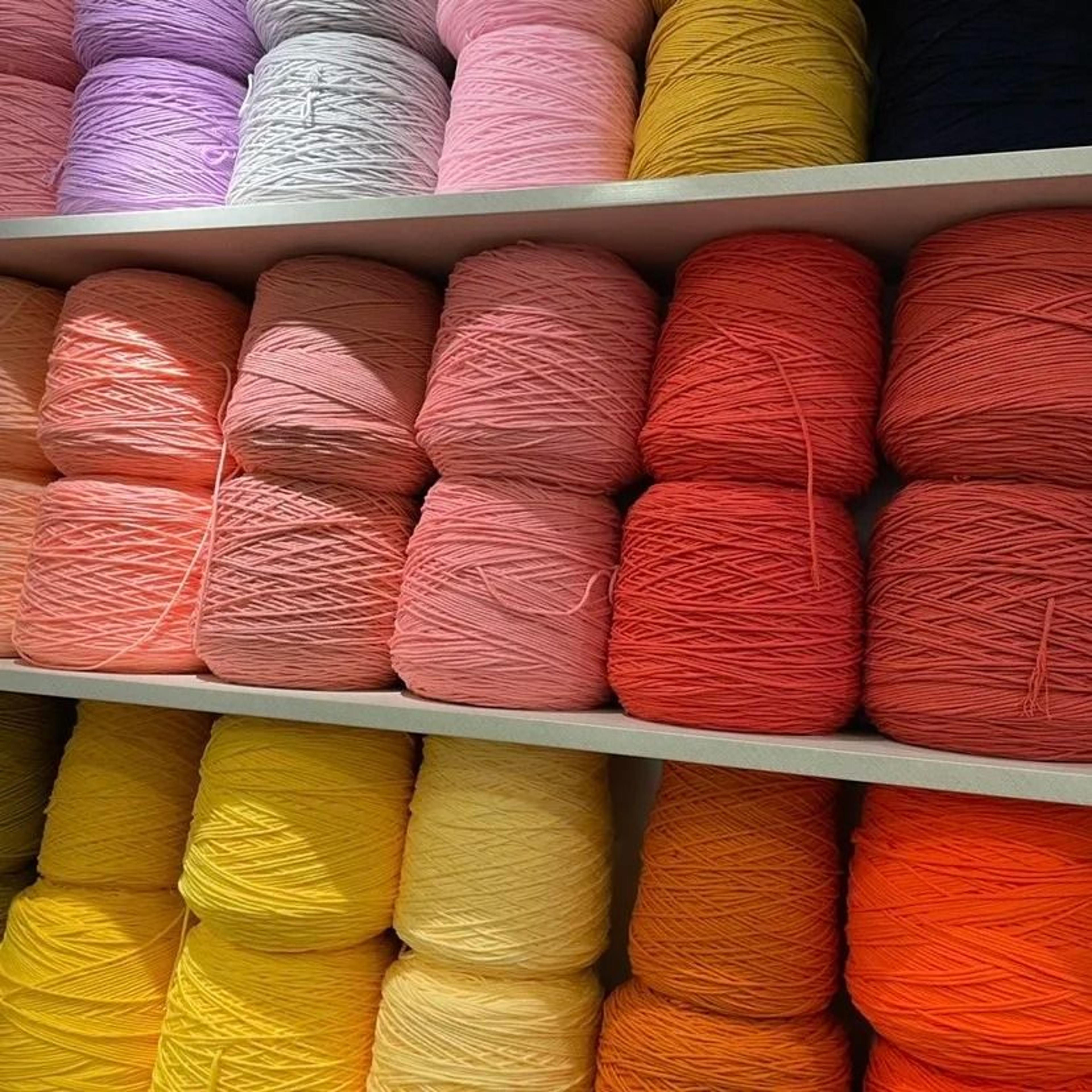 professional 400m tufting gun yarn 8 strand cotton blend yarn for rug making weaving & knitting