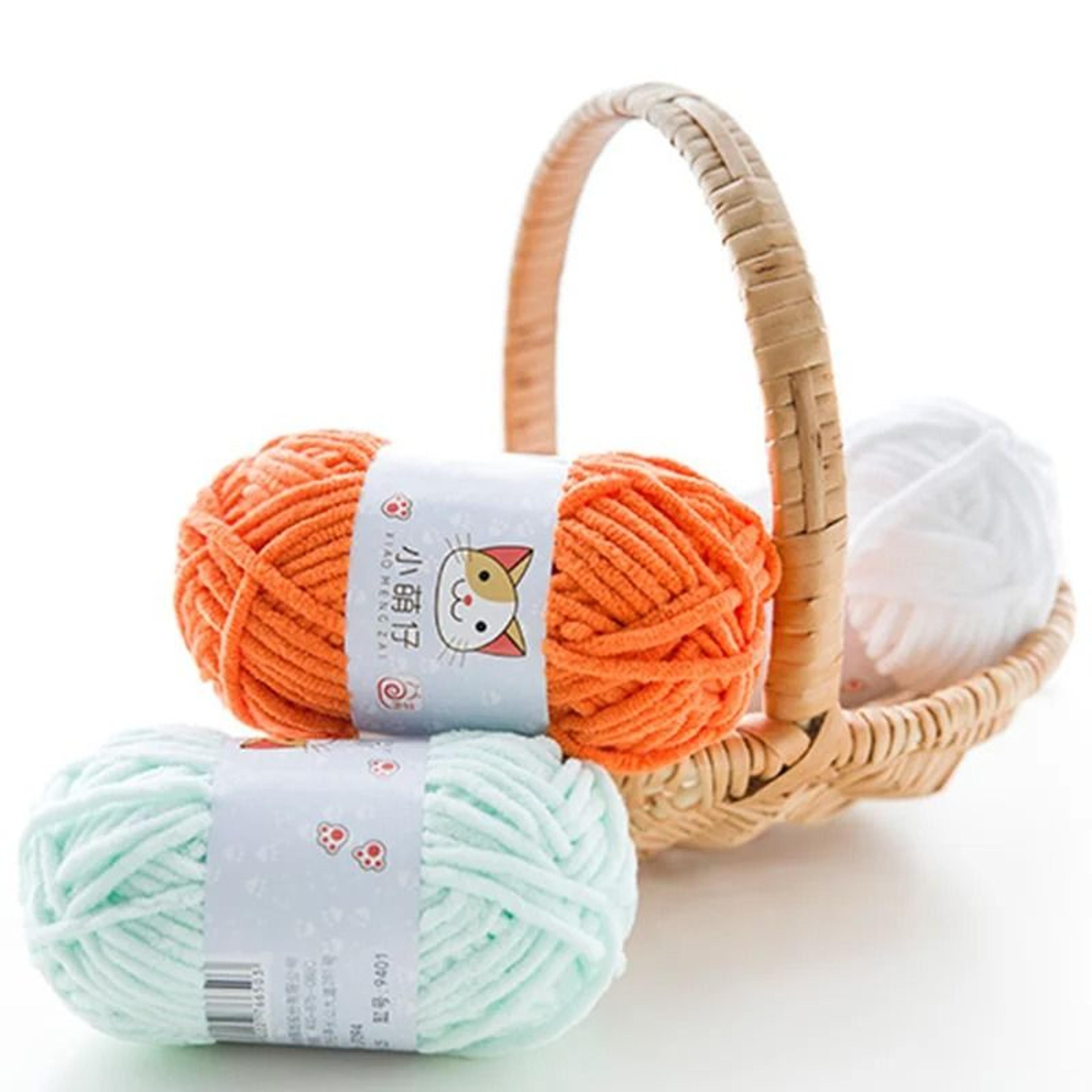 soft baby cotton blend yarn 50g worsted knitting & crochet yarn for scarves hats sweaters and diy crafts
