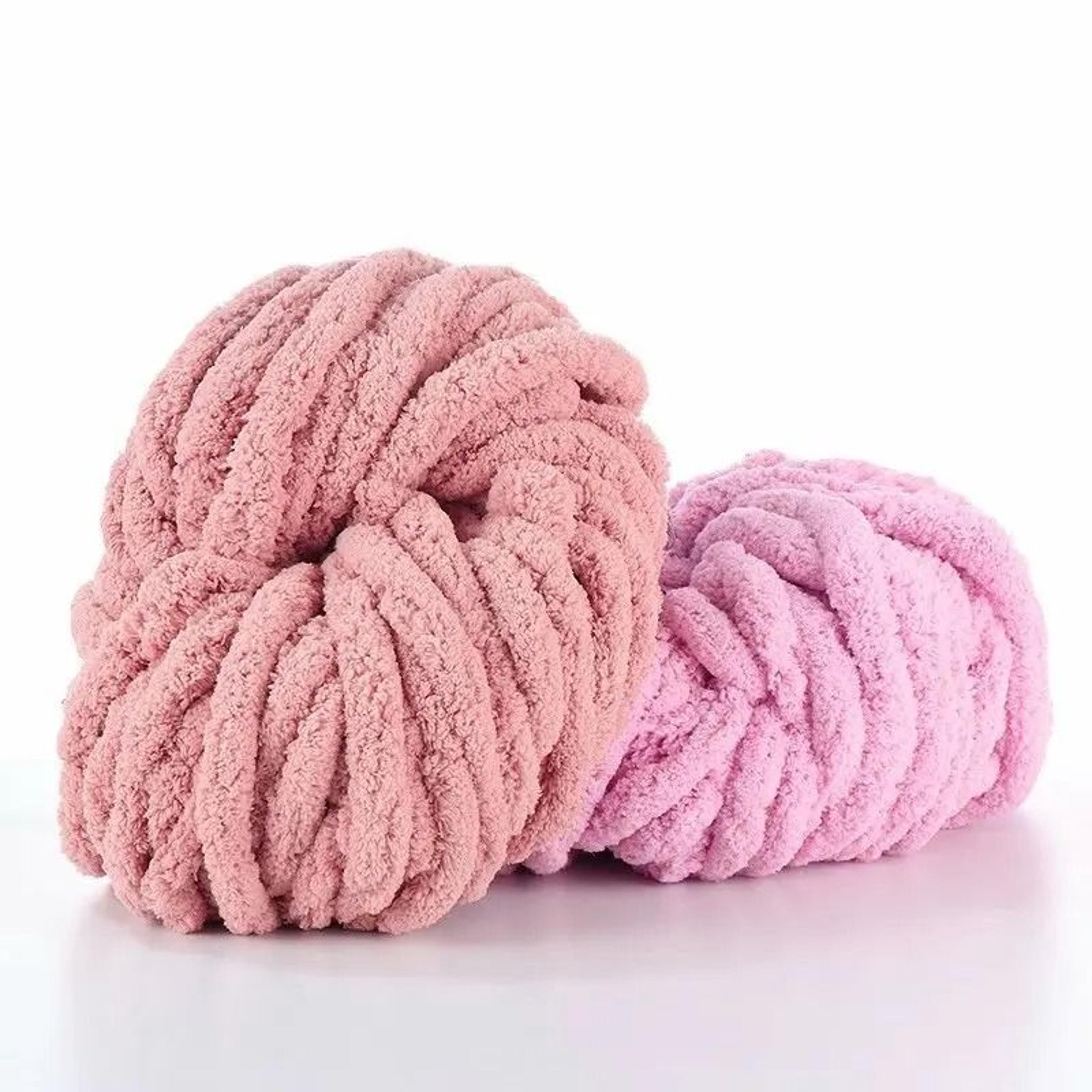 0.8 in gauge 7 jumbo chunky acrylic yarn for arm knitting, blankets & crochet
