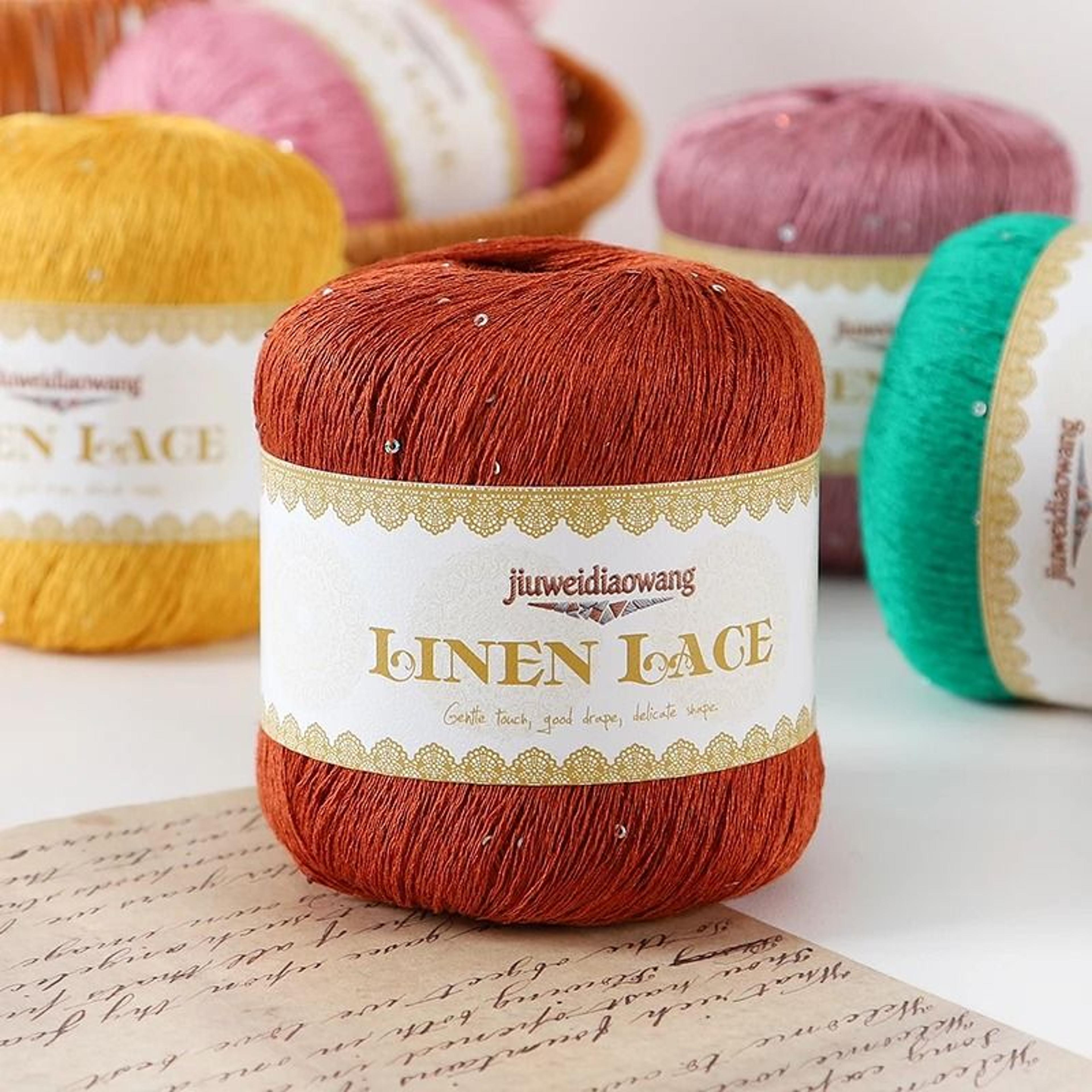sequin lace yarn for knitting and crochet lightweight summer yarn for sweaters shawls scarves