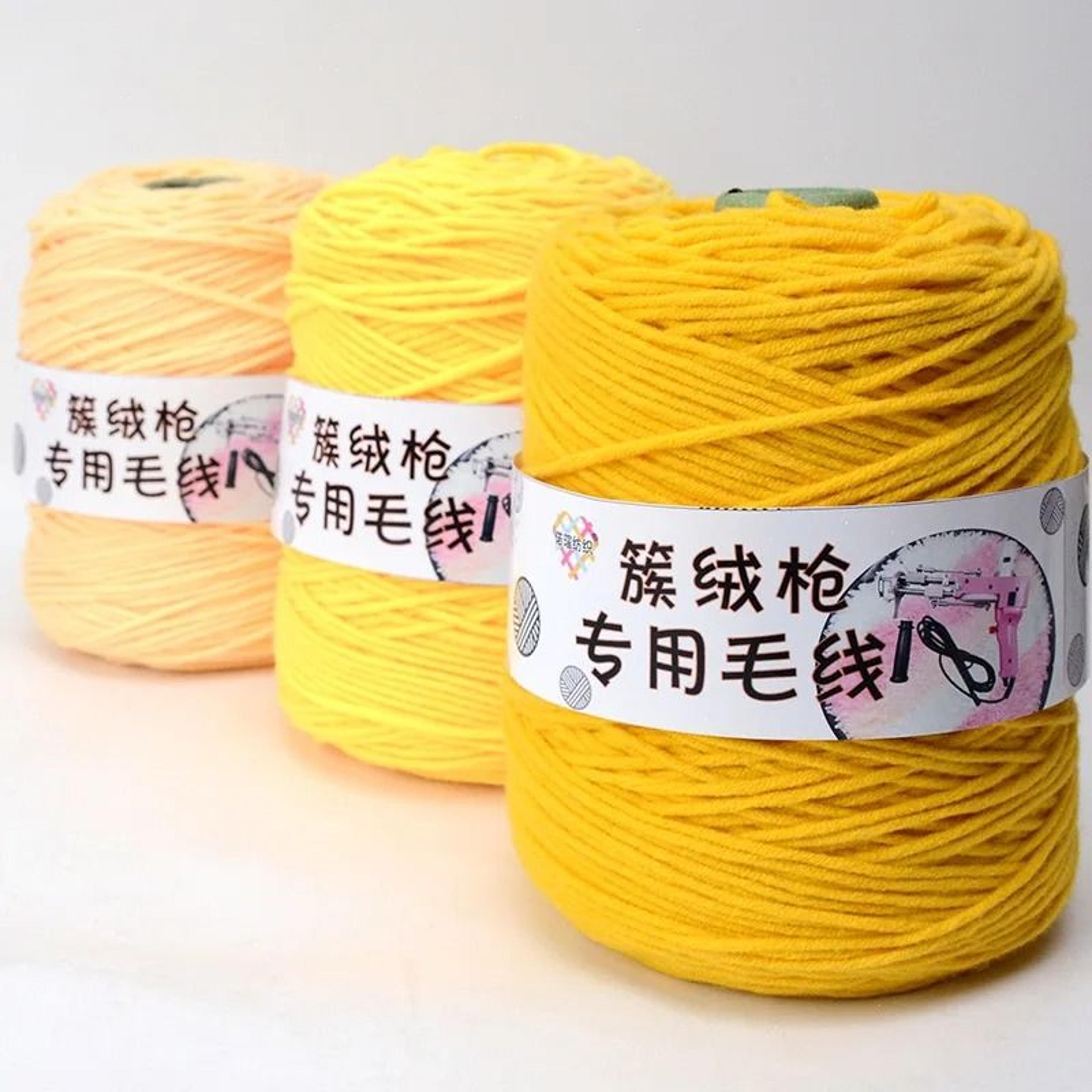 14.1 oz 8 strand acrylic tufting yarn cone for tufting gun rug making crochet and knitting