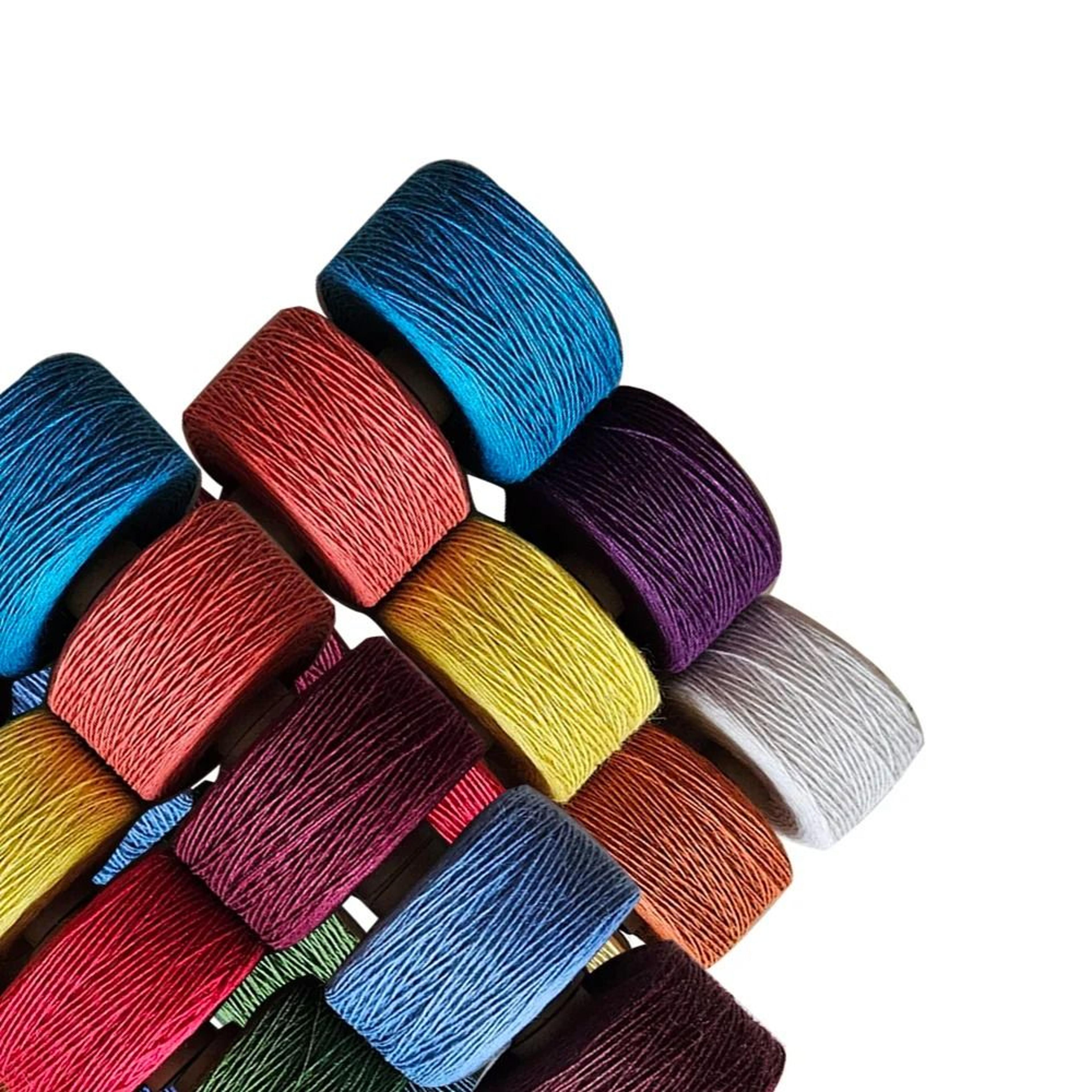 219 yd pure ramie twine cord natural craft thread for crochet weaving and diy projects