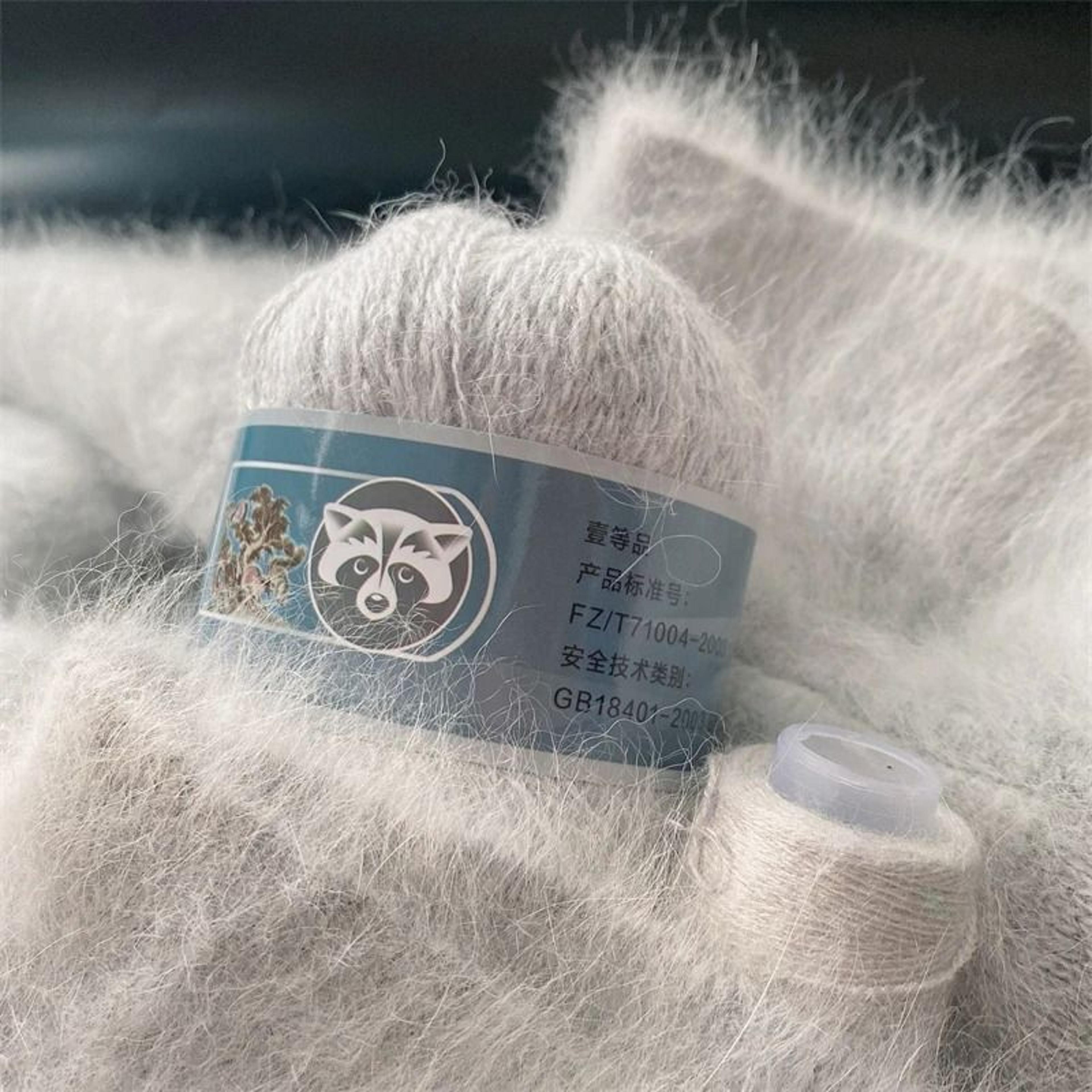 luxury plush mink style knitting yarn set 5 pieces for cozy sweaters, scarves and winter crafts