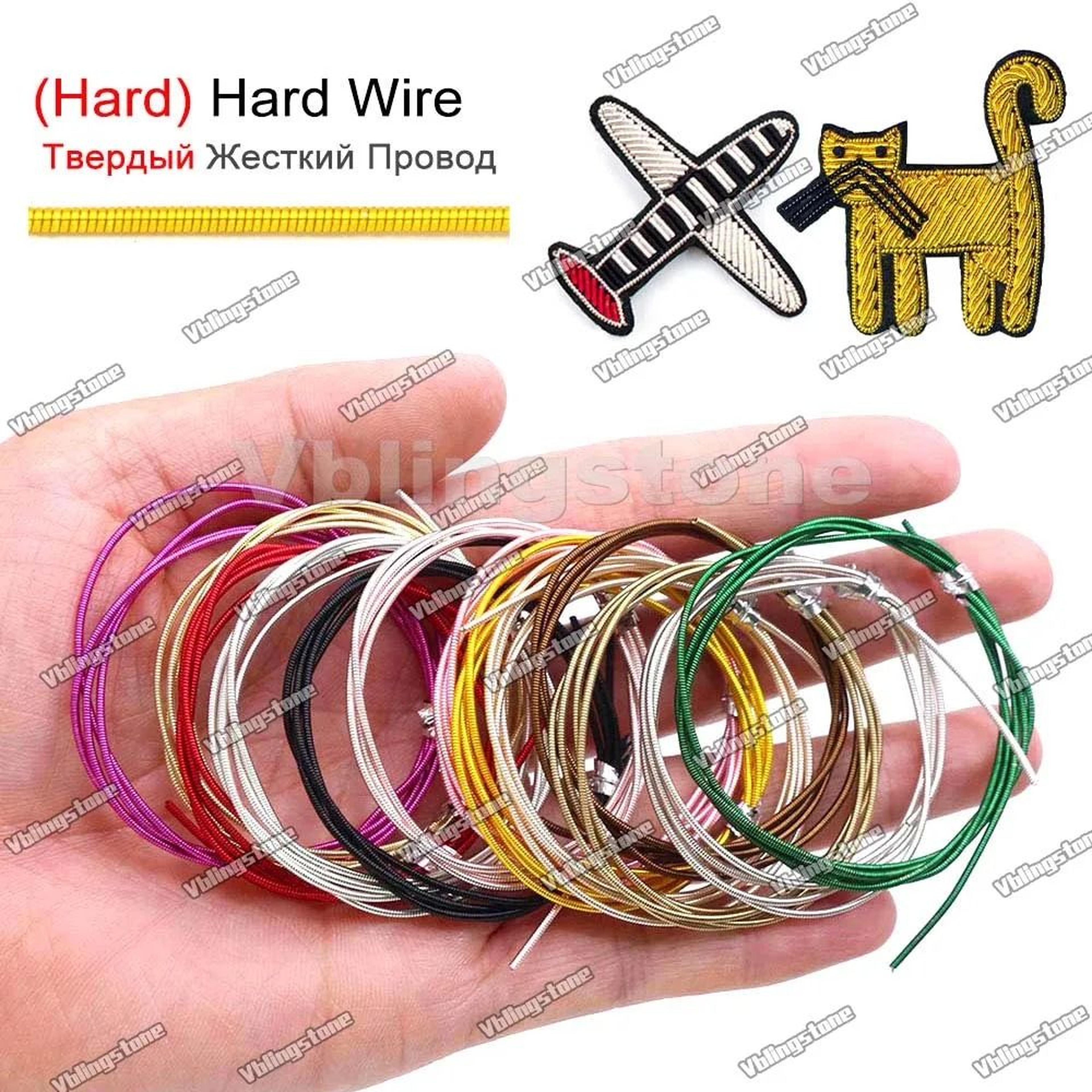 french bullion wire embroidery thread for goldwork, jewelry making and diy crafts