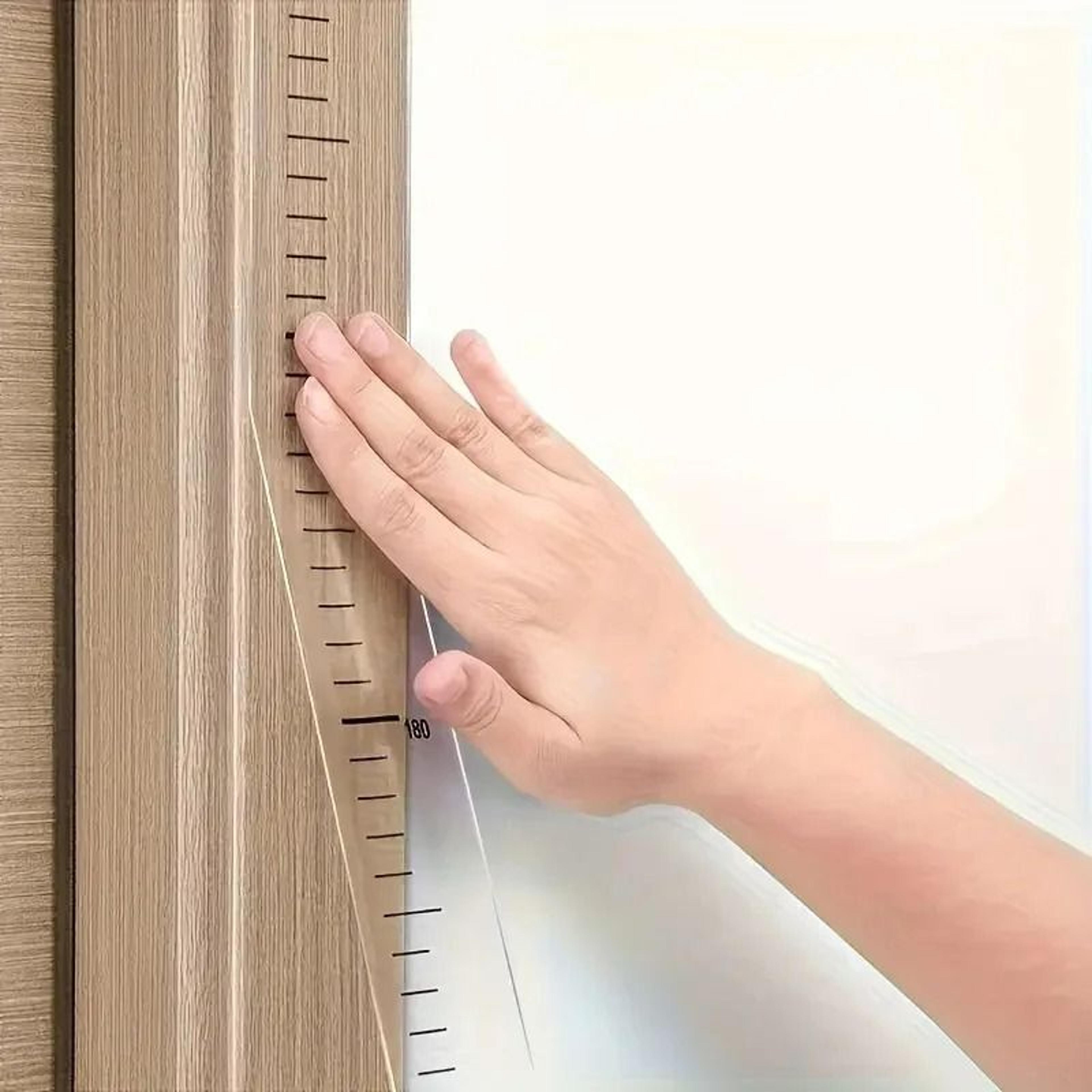 6.56ft wall height measurement chart removable writeable growth ruler